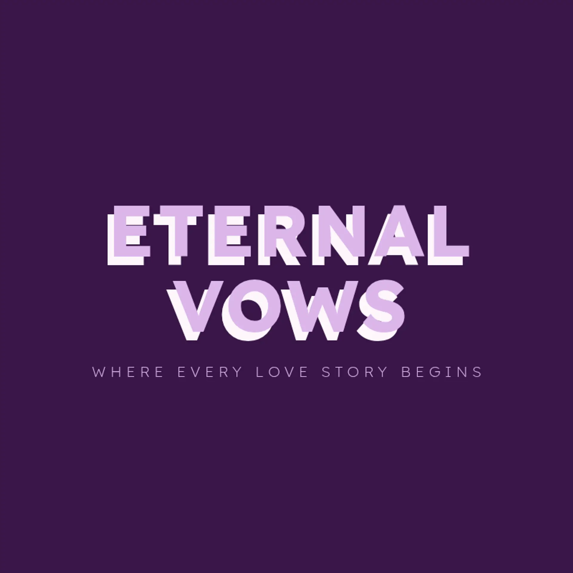 Eternal Vows logo for wedding company