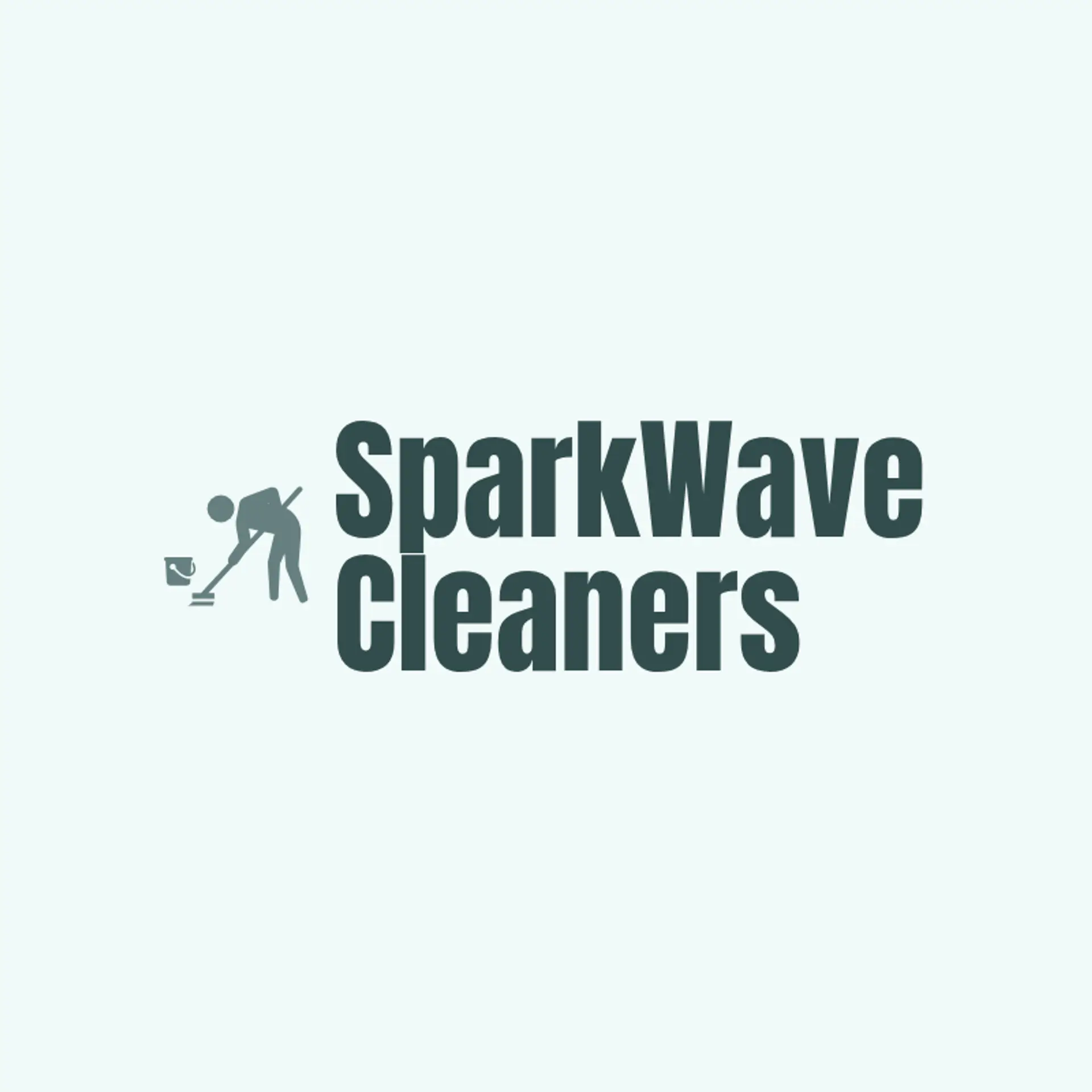SparkWave Cleaners logo for commercial cleaning