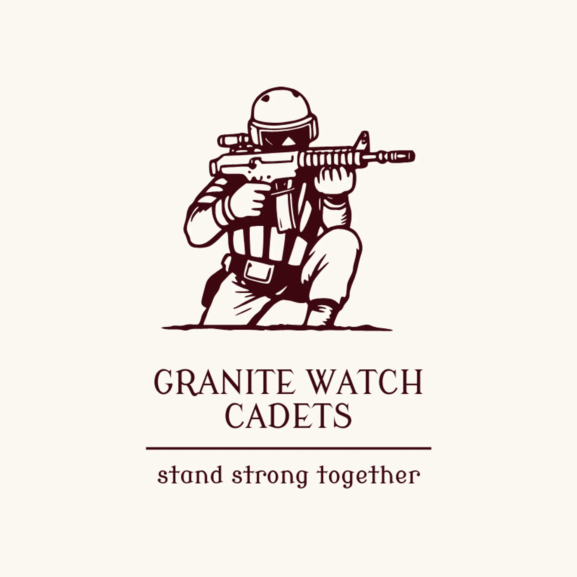 Granite Watch Cadets logo for infantry