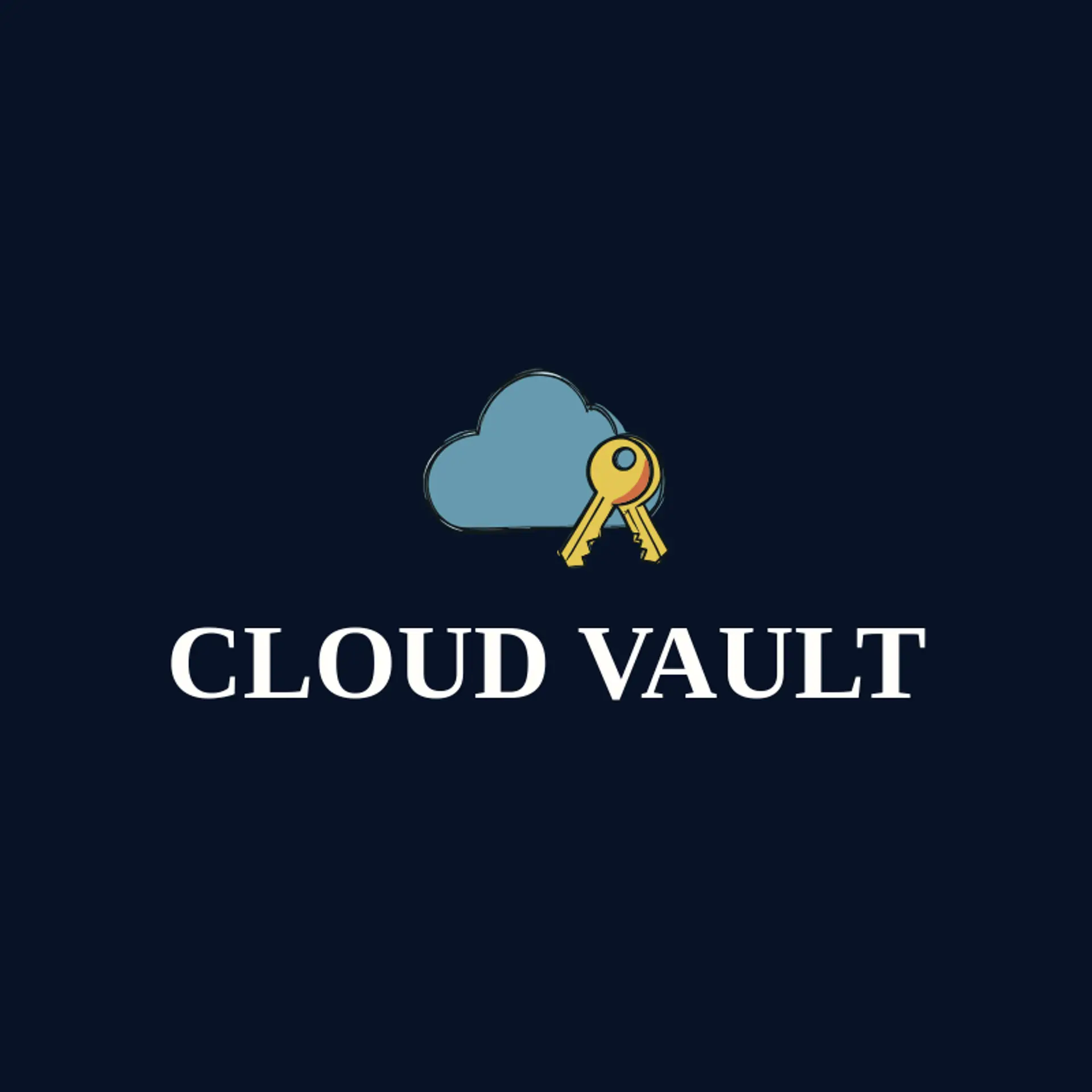 Cloud Vault logo for cloud storage