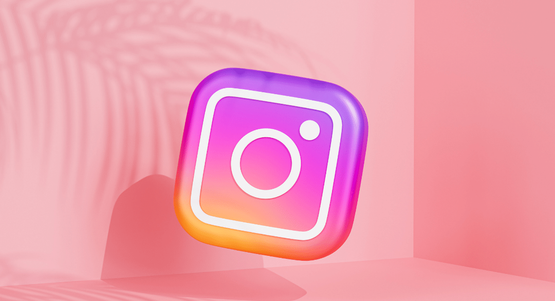 pink instagram logo png