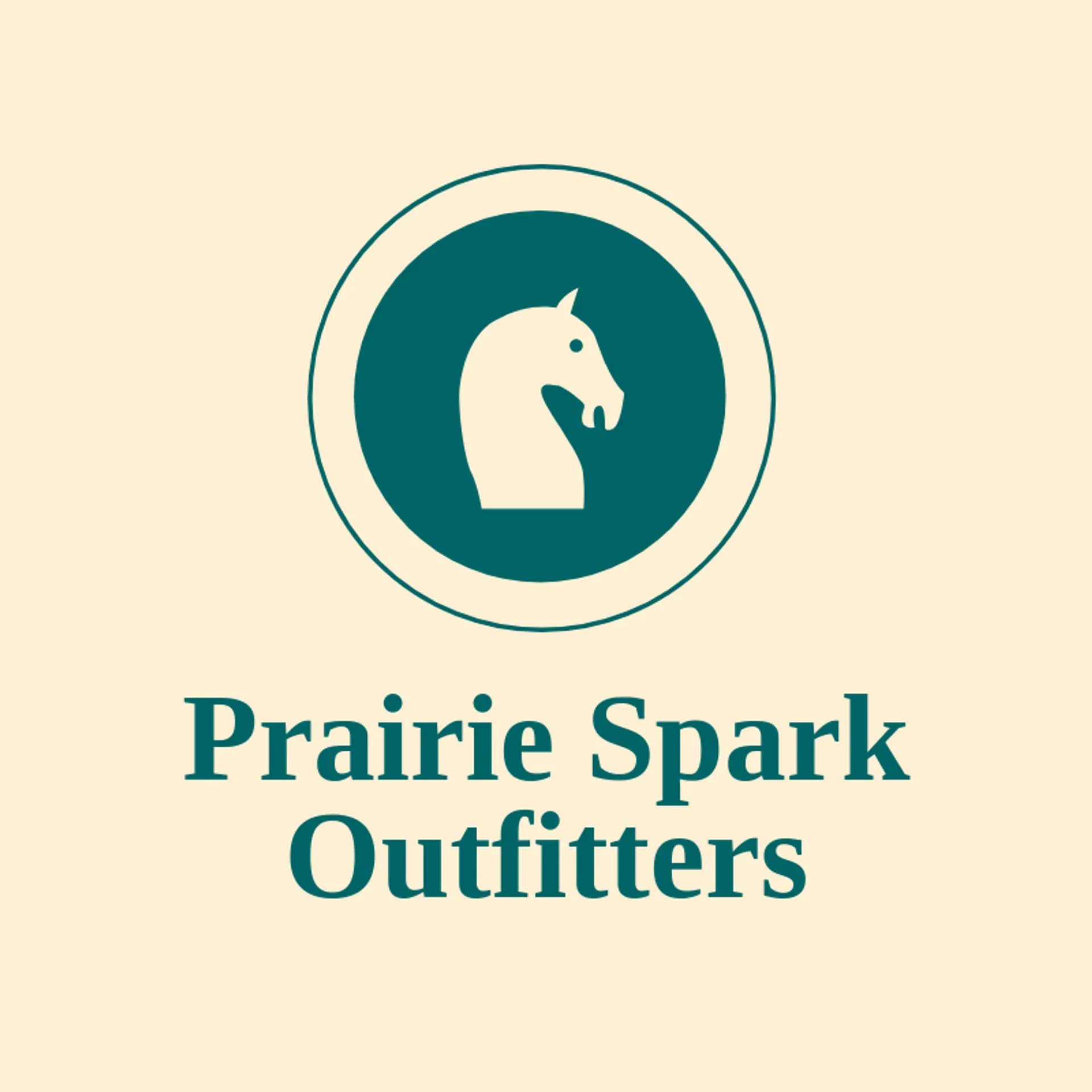 Prairie Spark Outfitters logo for bronco