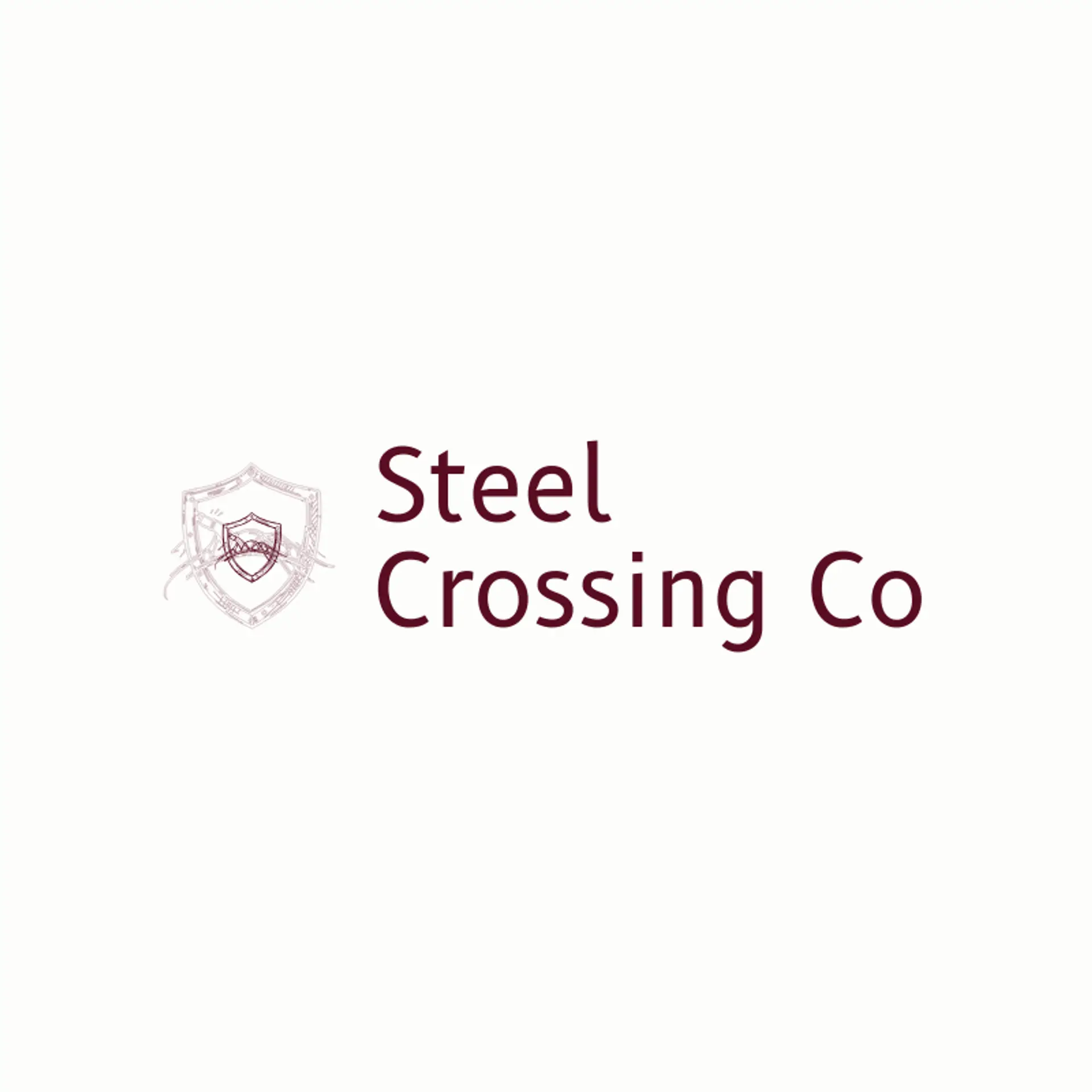 Steel Crossing Co logo for welding