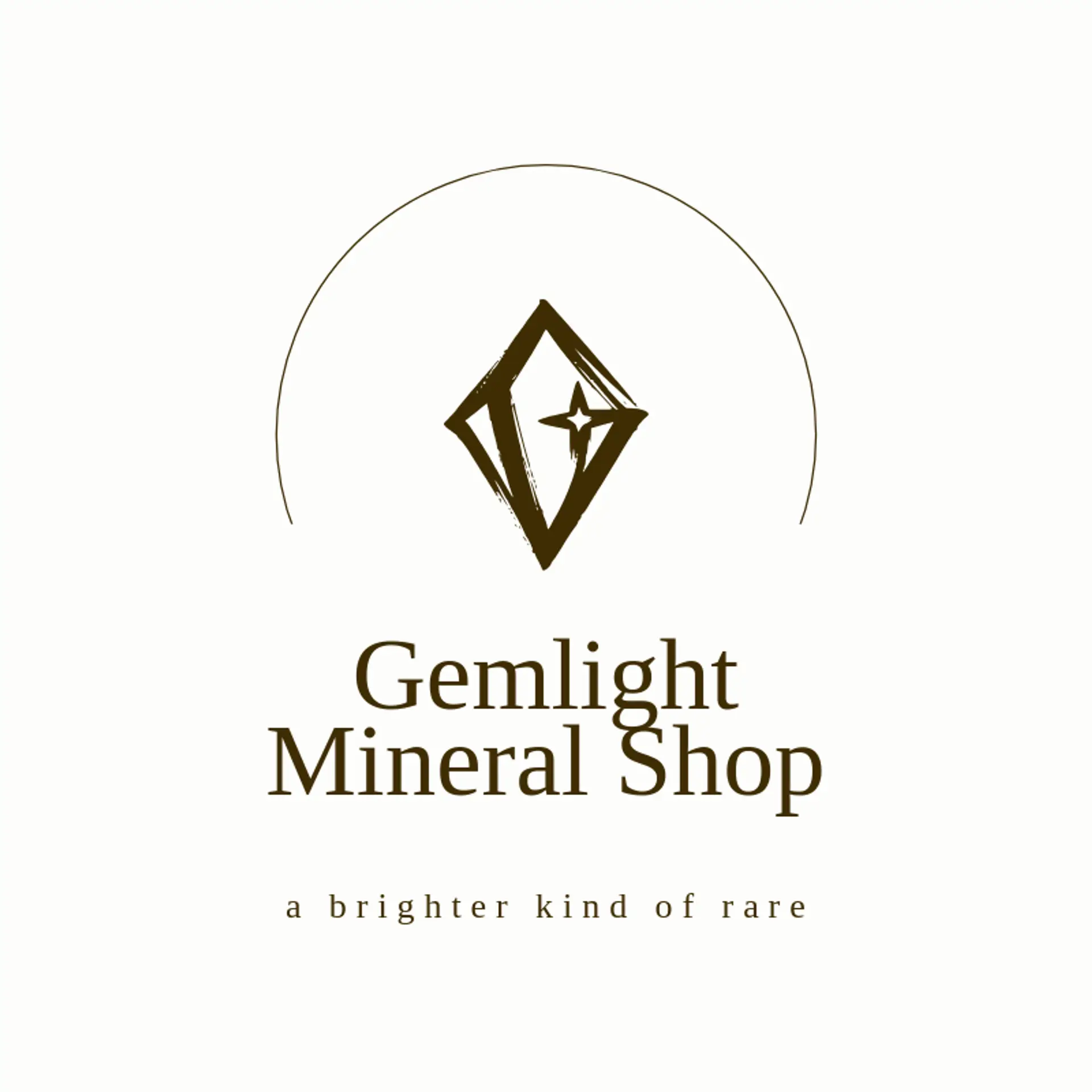 Gemlight Mineral Shop logo for crystal