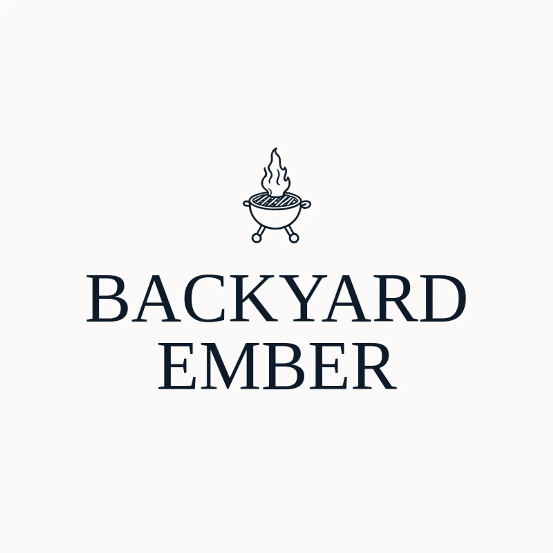 Backyard Ember logo for grill