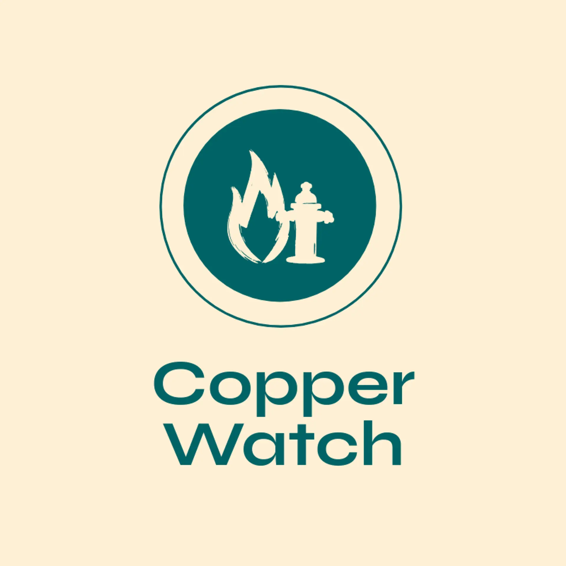 Copper Watch logo for fire department