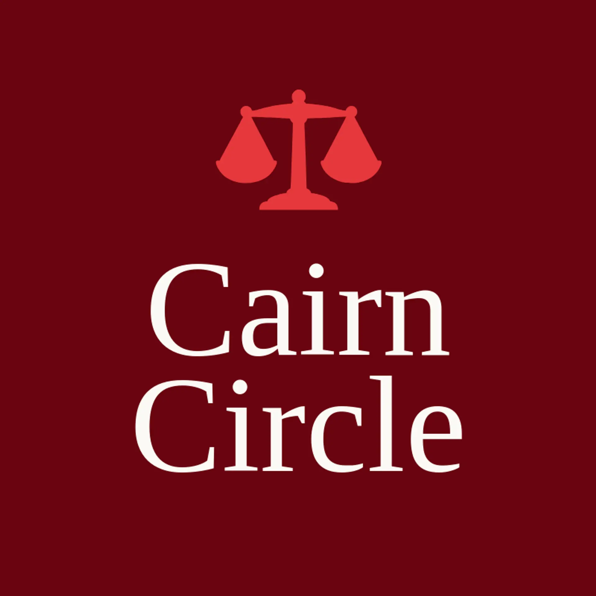Cairn Circle logo for stone