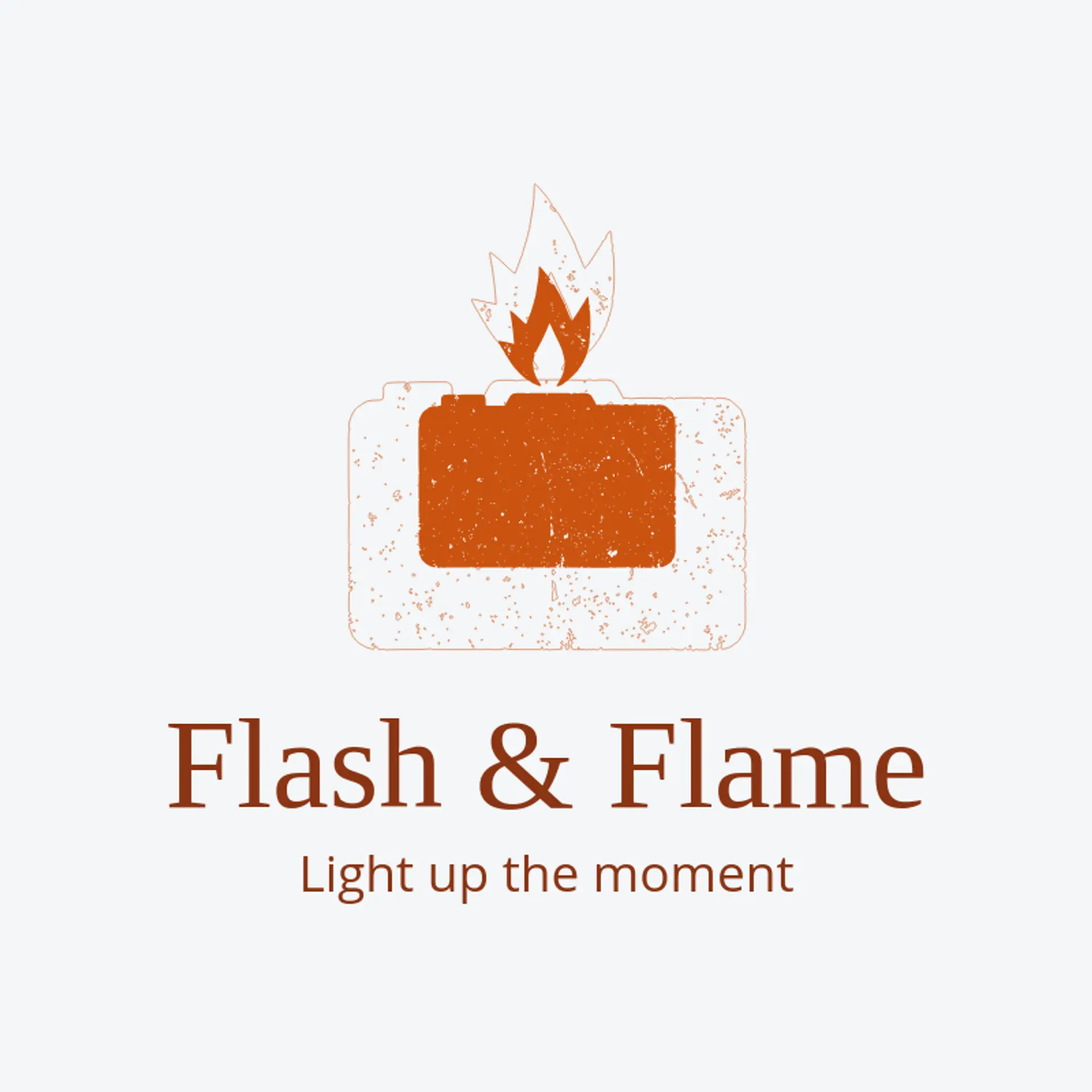 Flash & Flame logo for photo