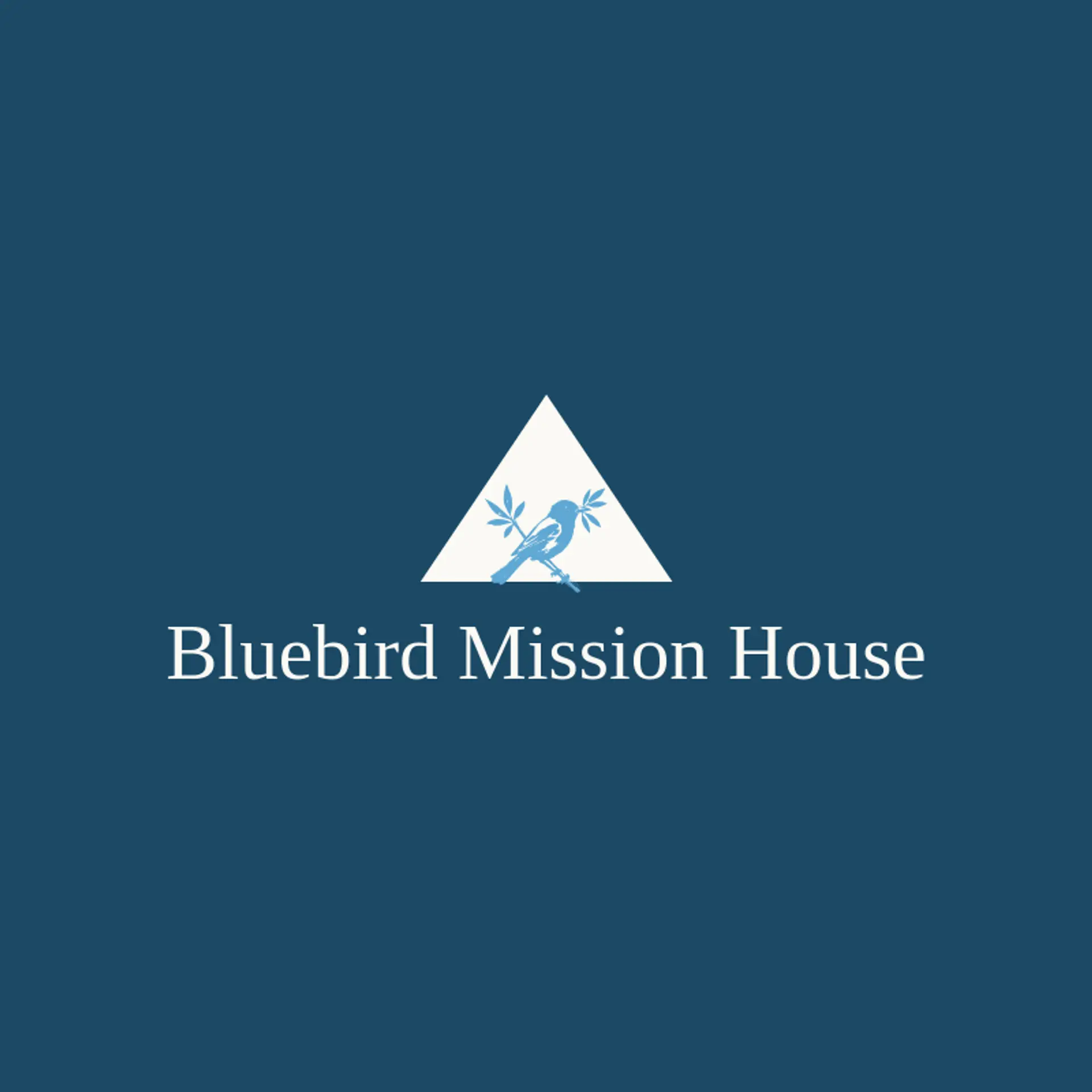 Bluebird Mission House logo for faith