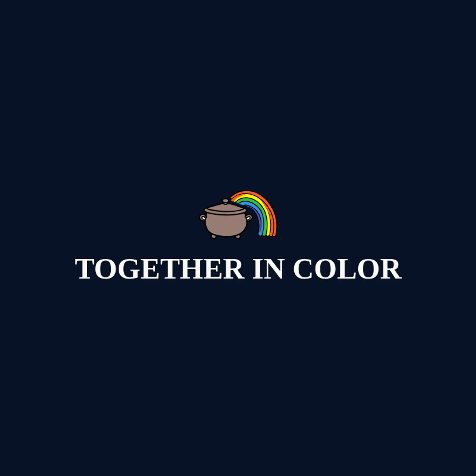 Together in Color logo for culture