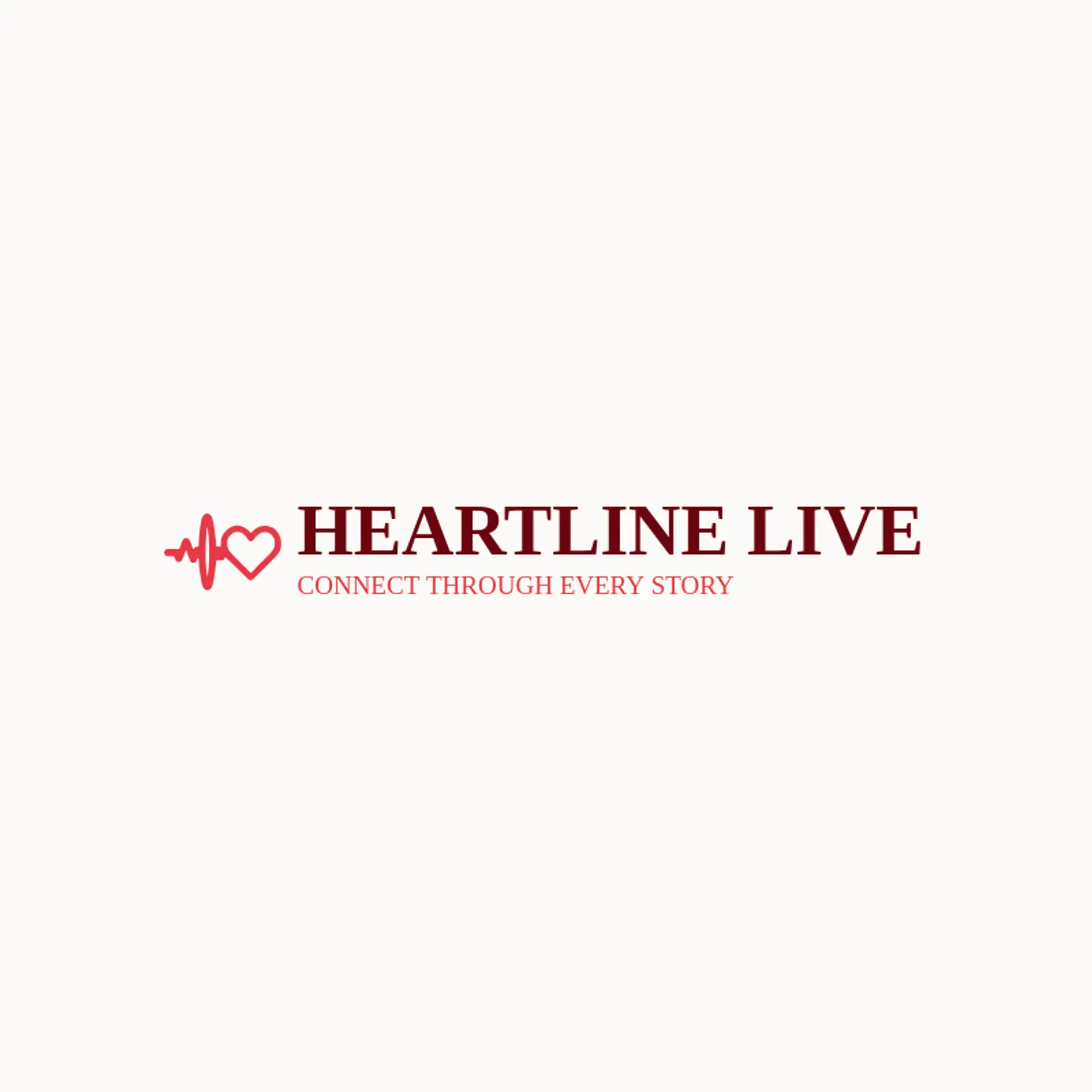 Heartline Live logo for streamer