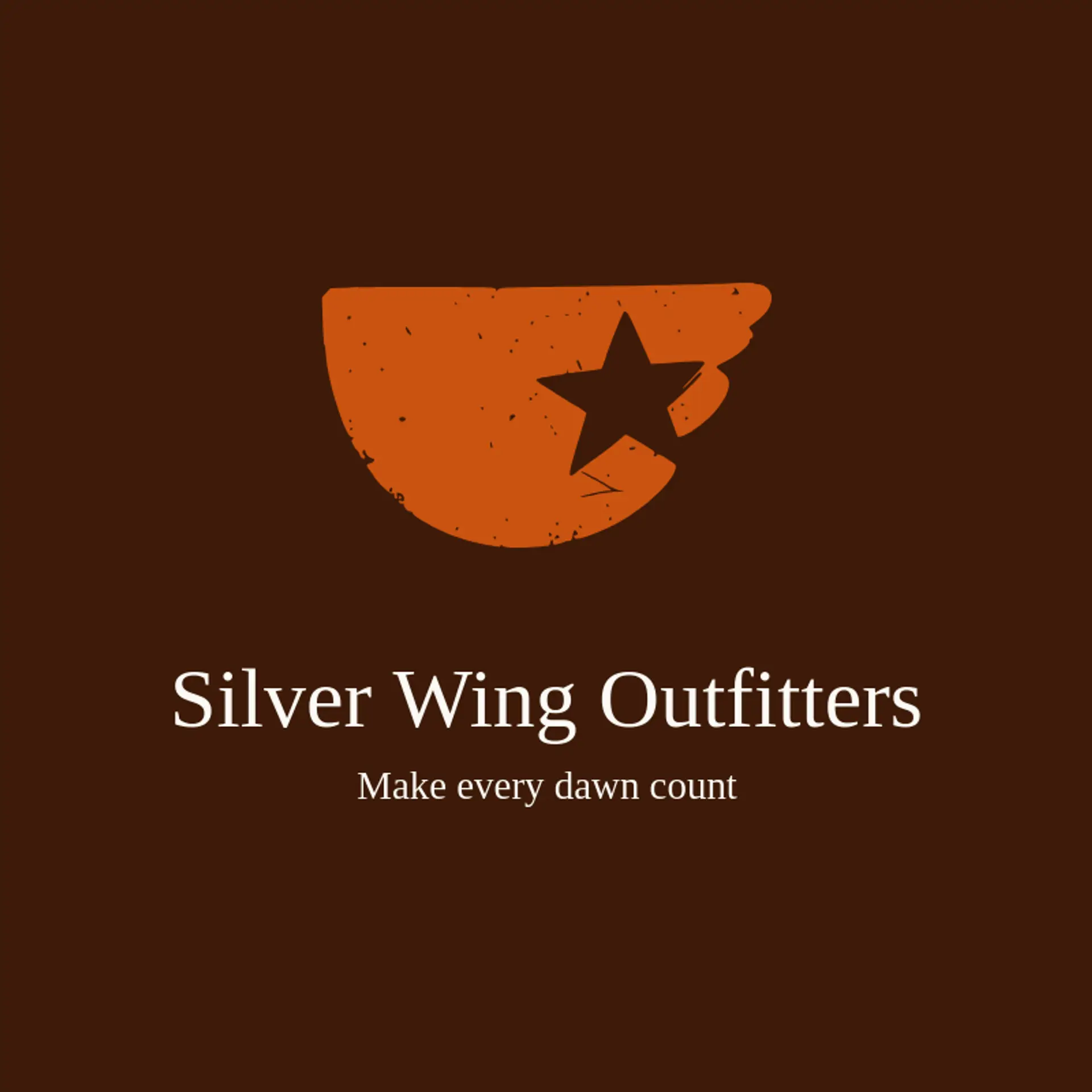 Silver Wing Outfitters logo for duck hunting