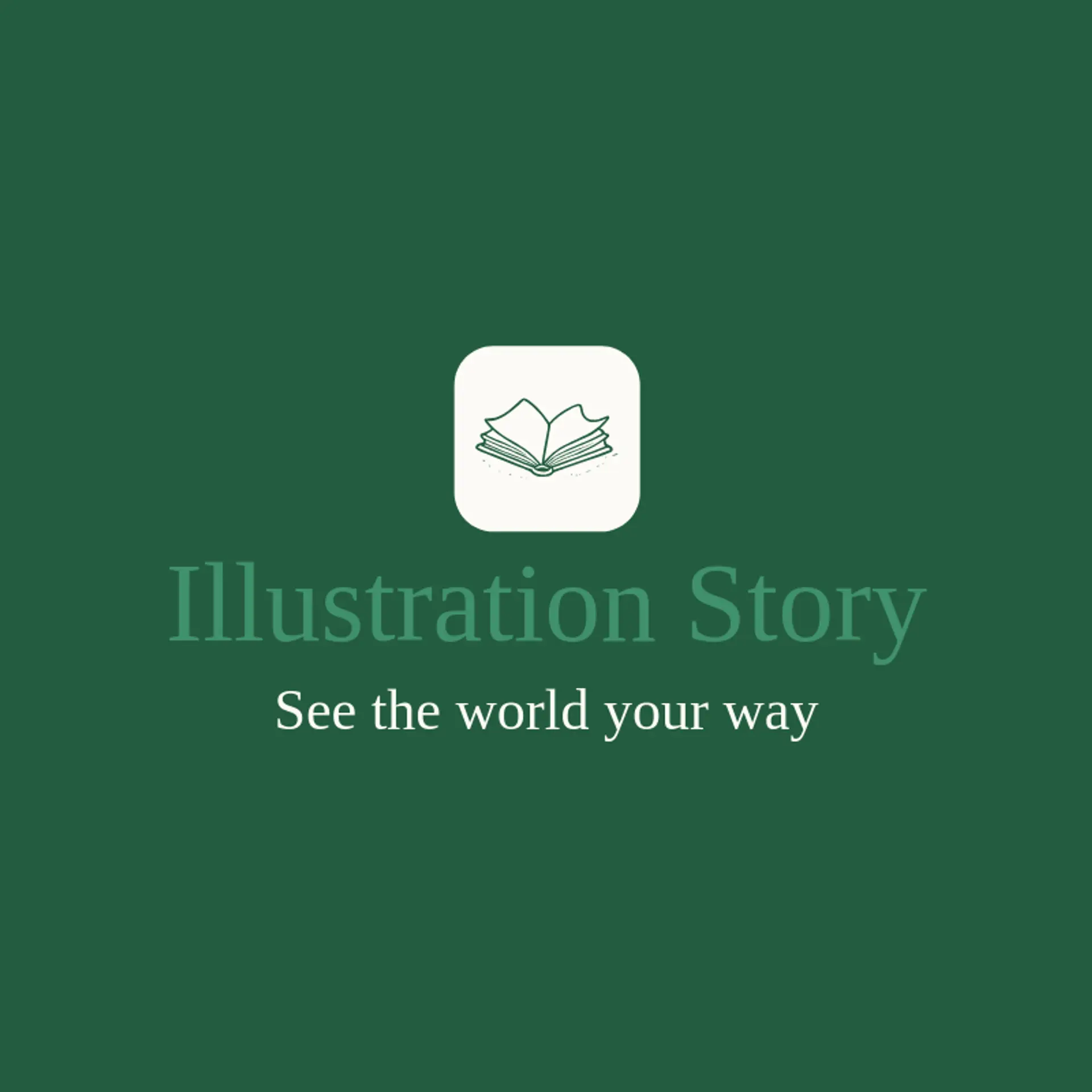 Illustration Story logo for illustration