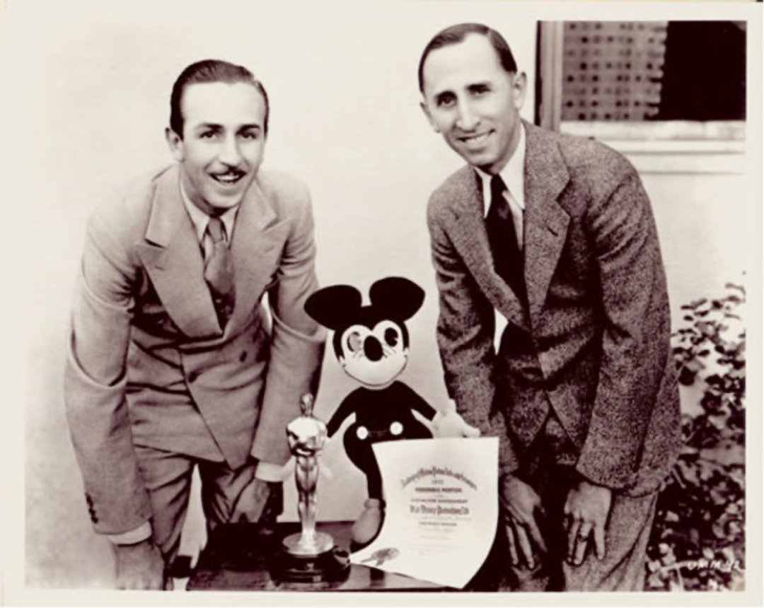 Walt Disney and Ubbe Iwerks | Source: Time Toast
