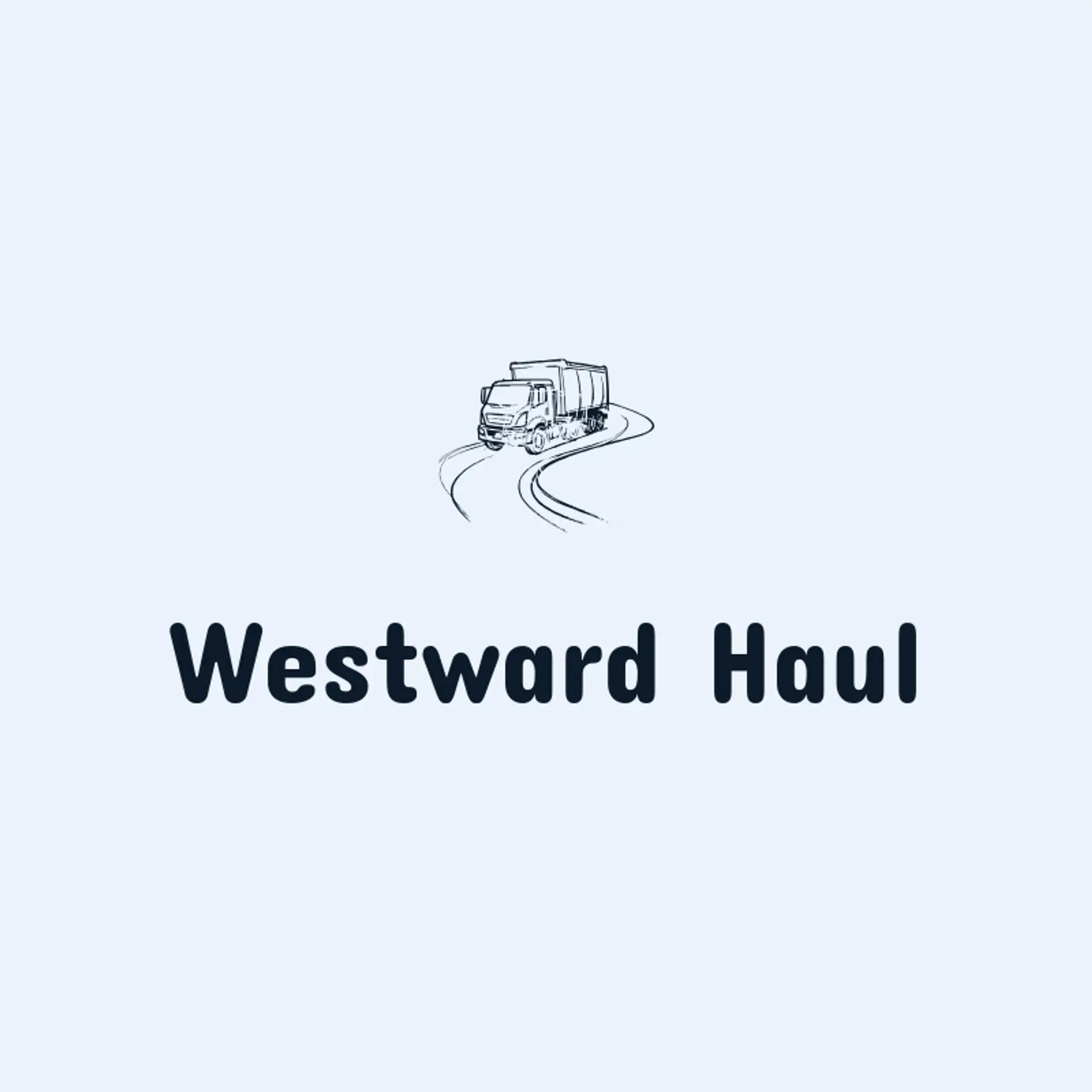 Westward Haul logo for truck