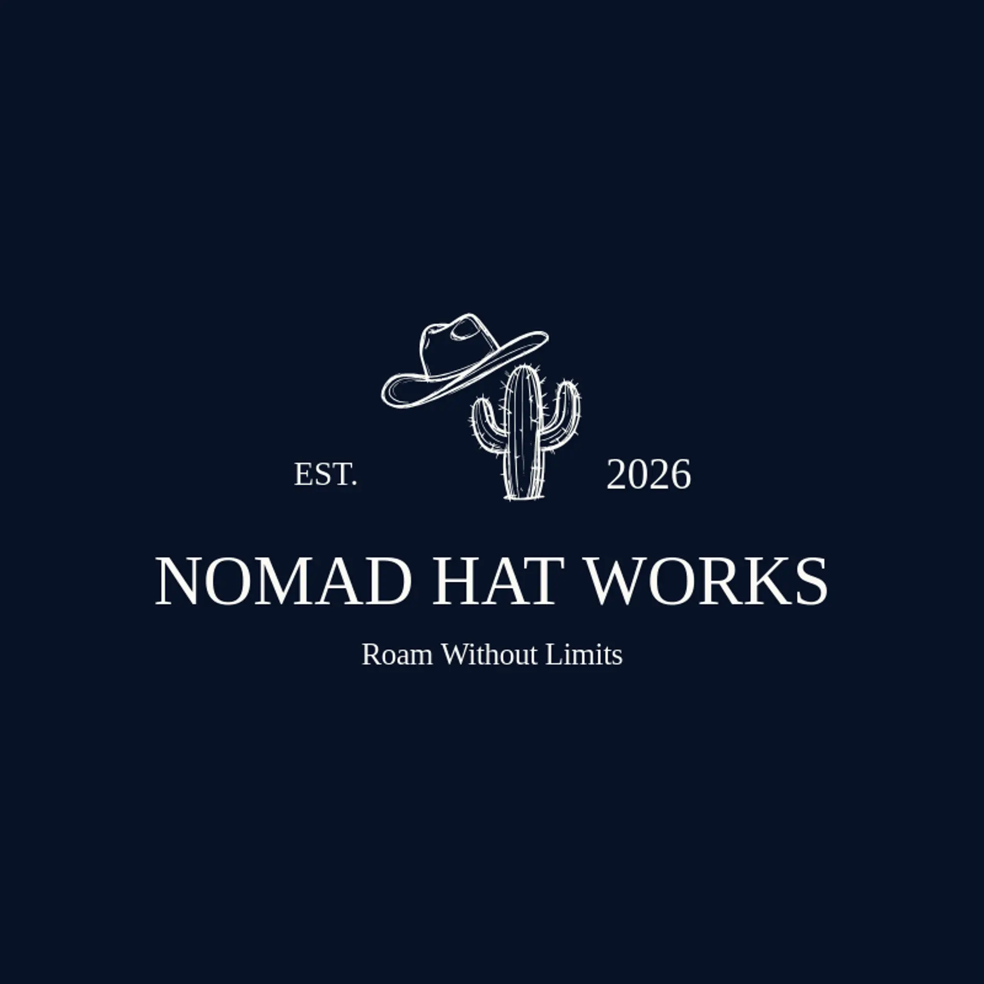 Nomad Hat Works logo for outlaw