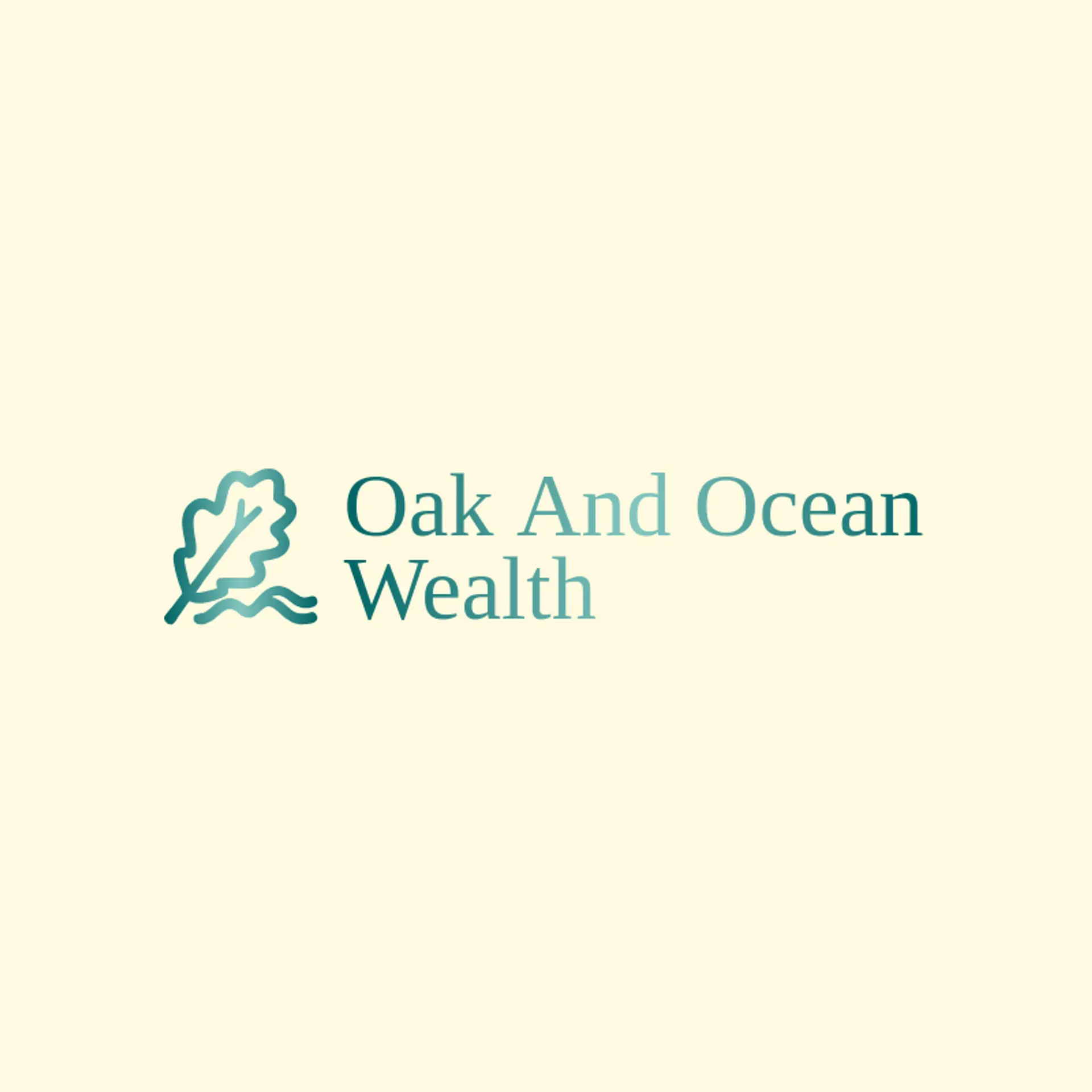 Oak and Ocean Wealth logo for retirement