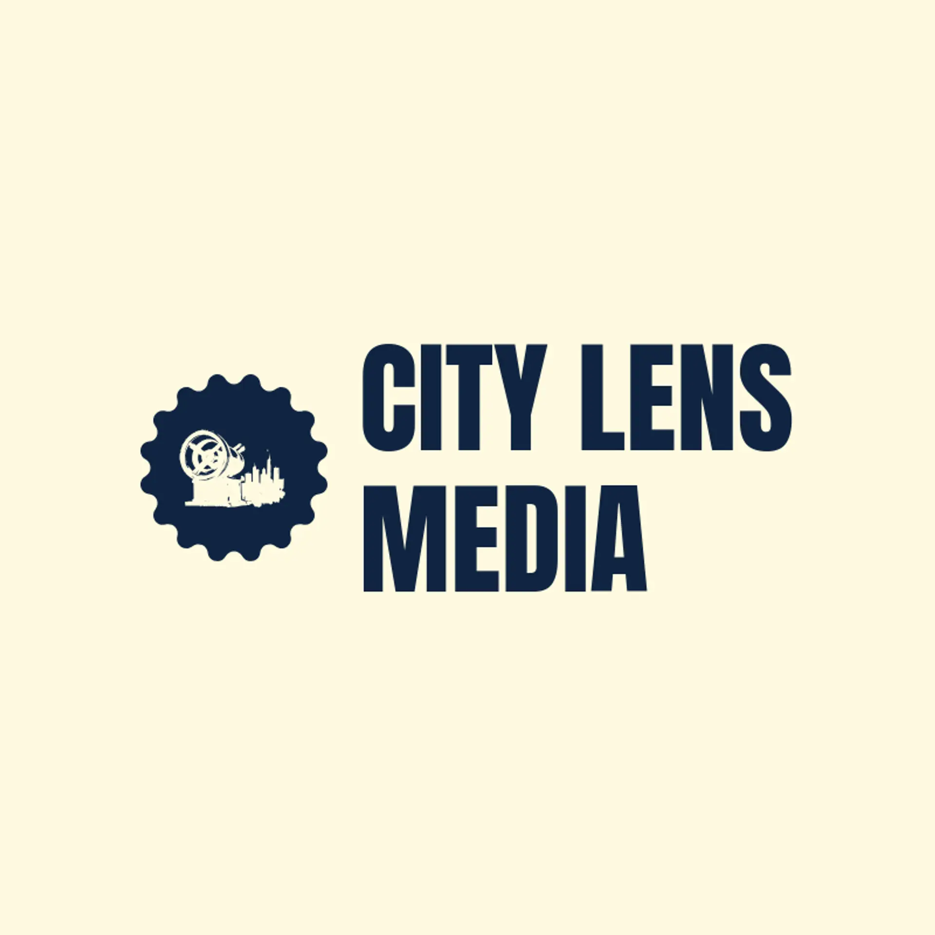 City Lens Media logo for cinematic