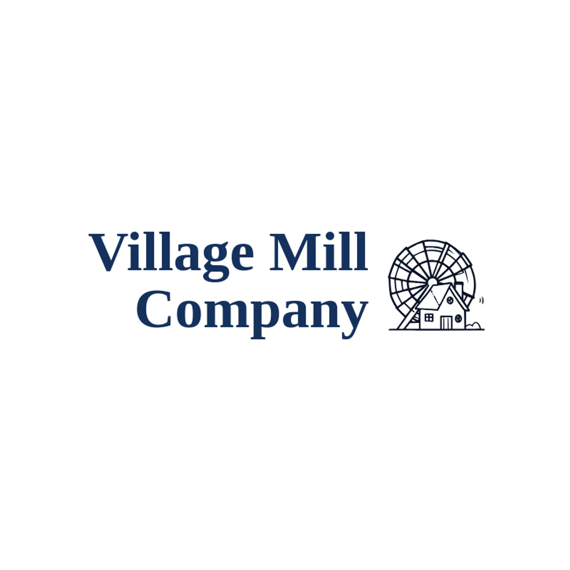 Village Mill Company logo for village
