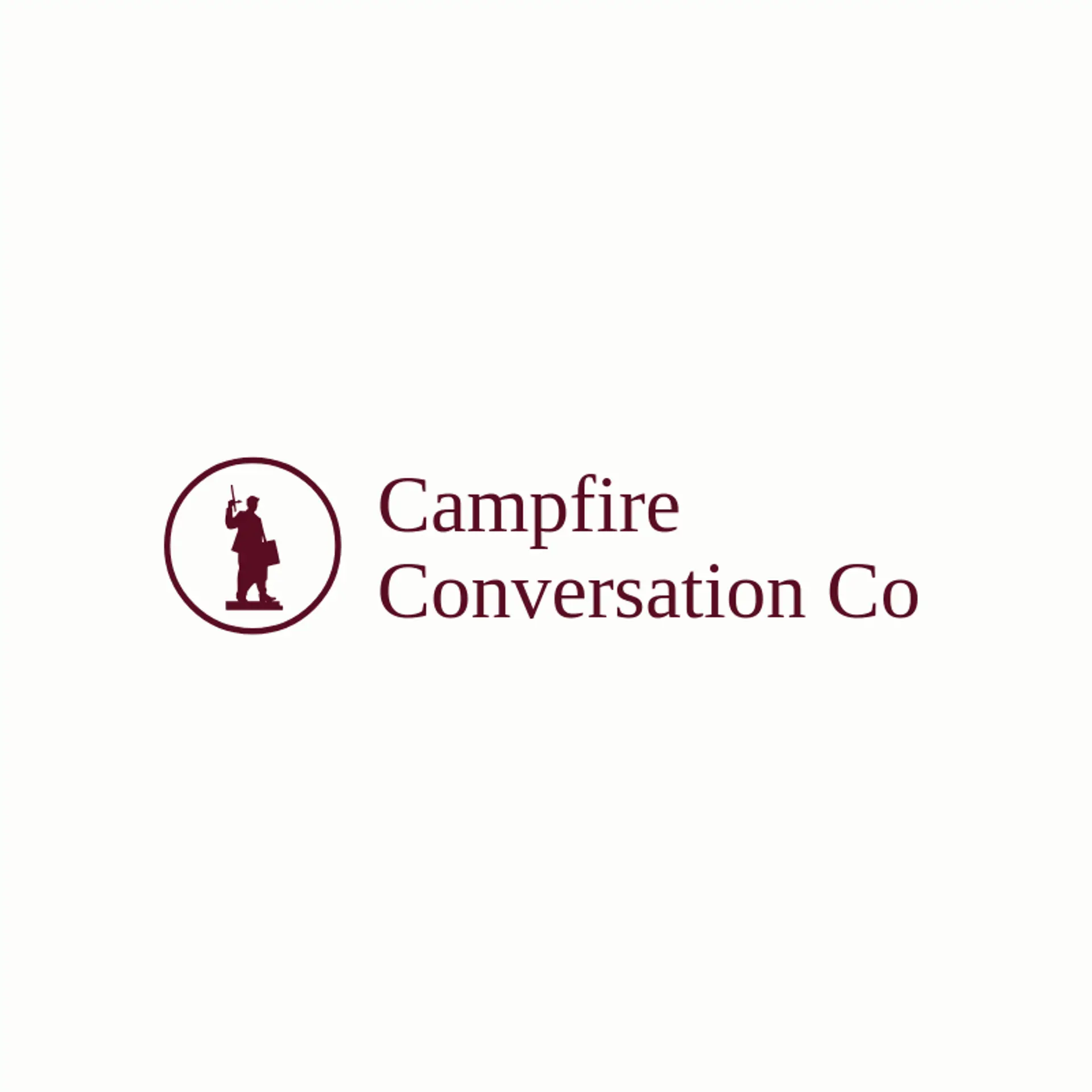 Campfire Conversation Co logo for messenger
