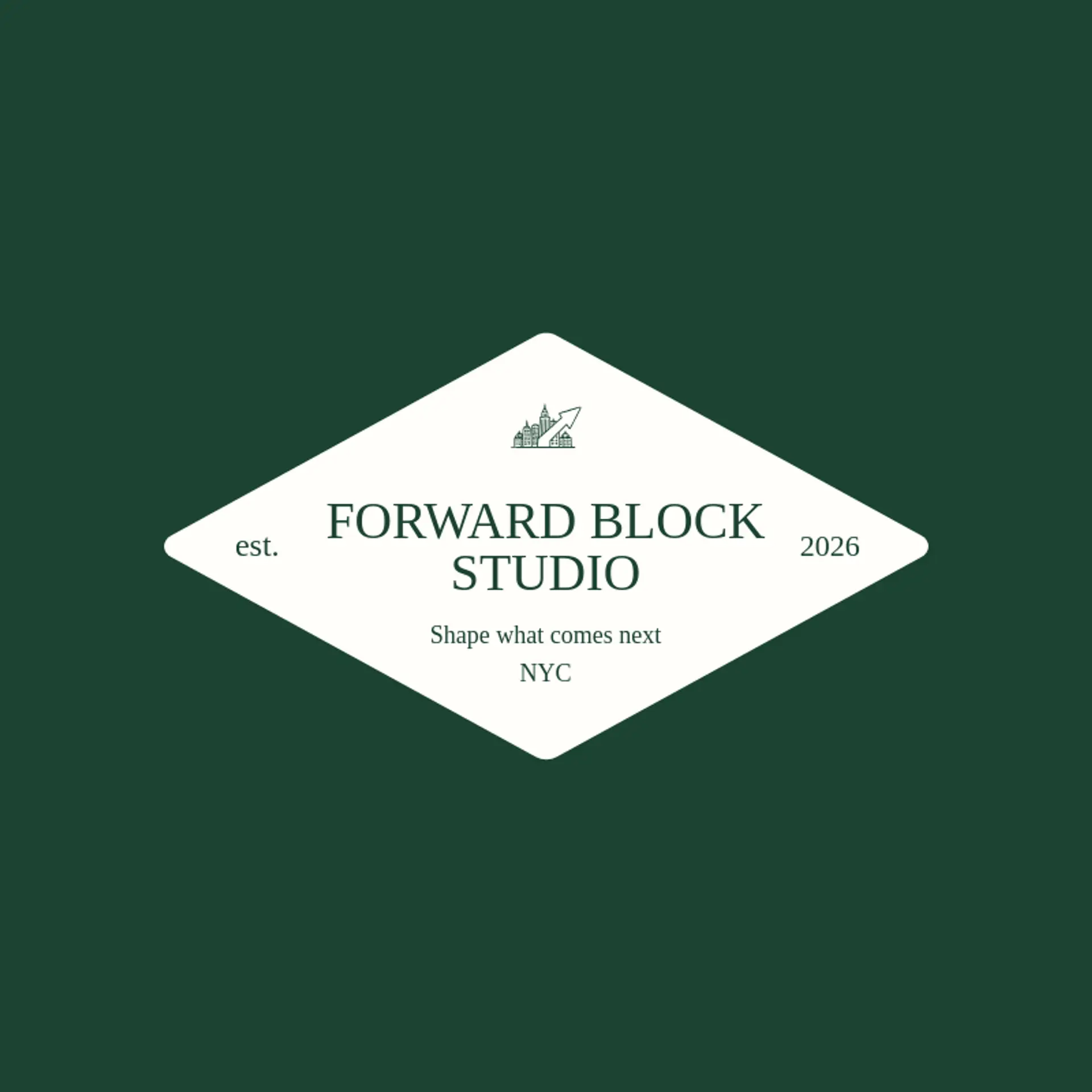 Forward Block Studio logo for urban