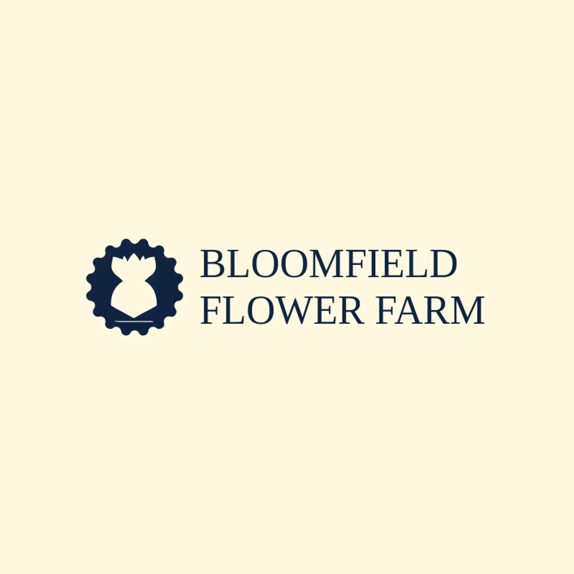Bloomfield Flower Farm logo for iris