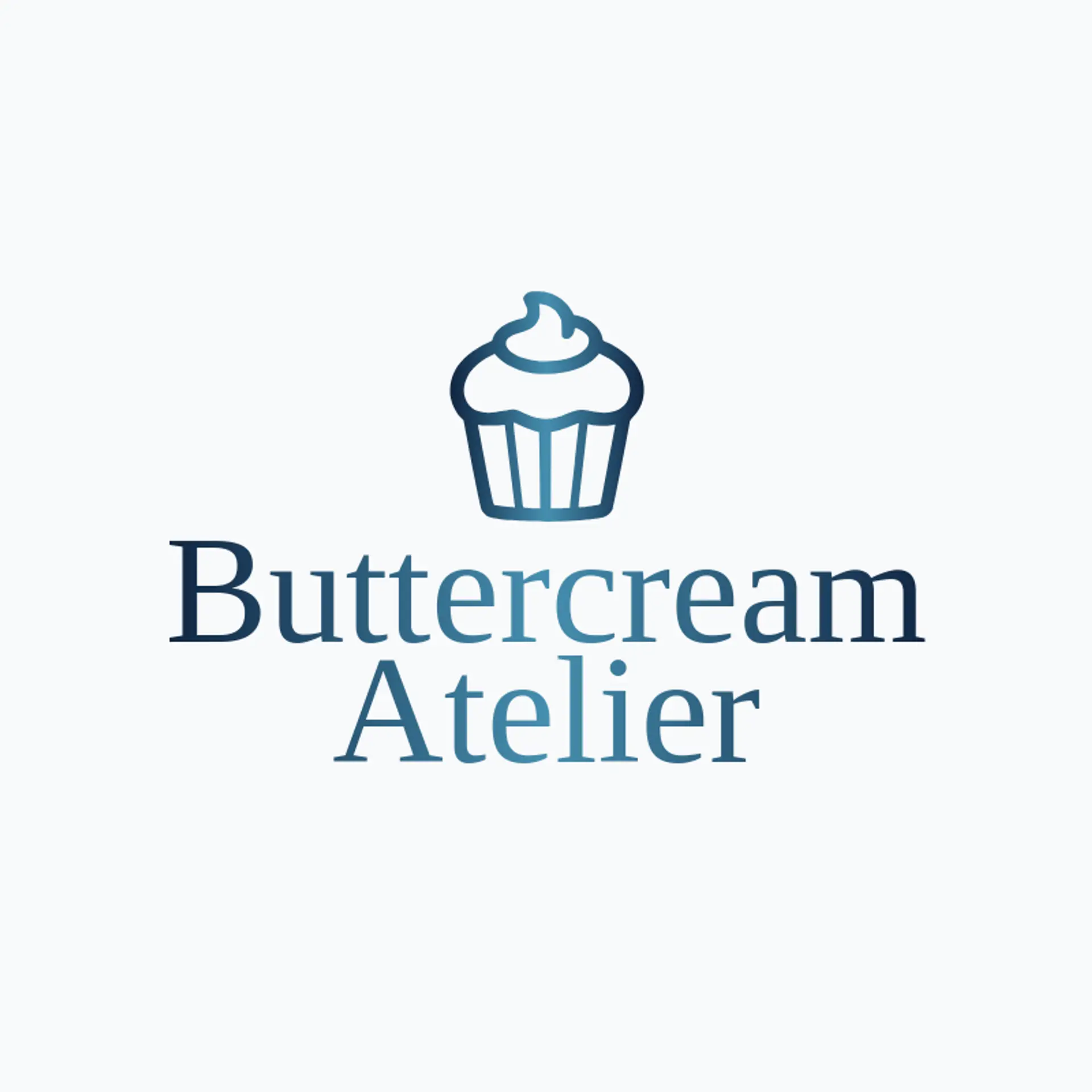 Buttercream Atelier logo for sweets