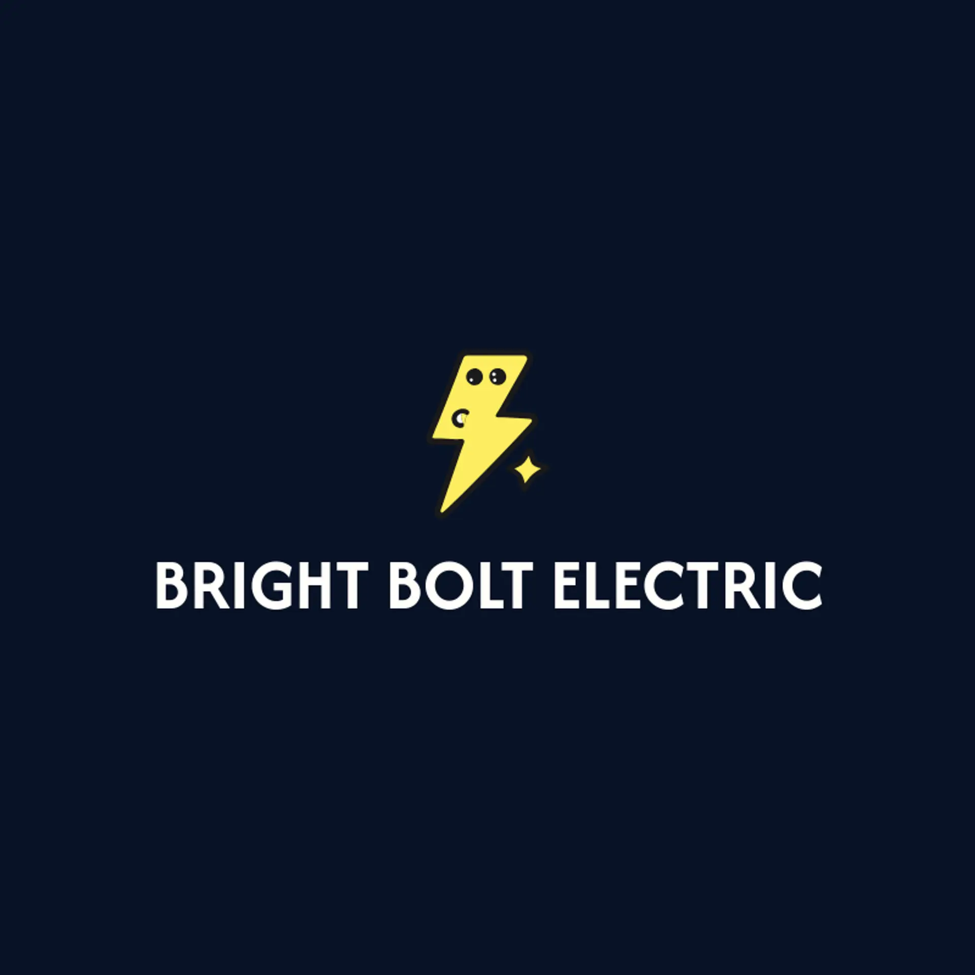 Bright Bolt Electric logo for lightning