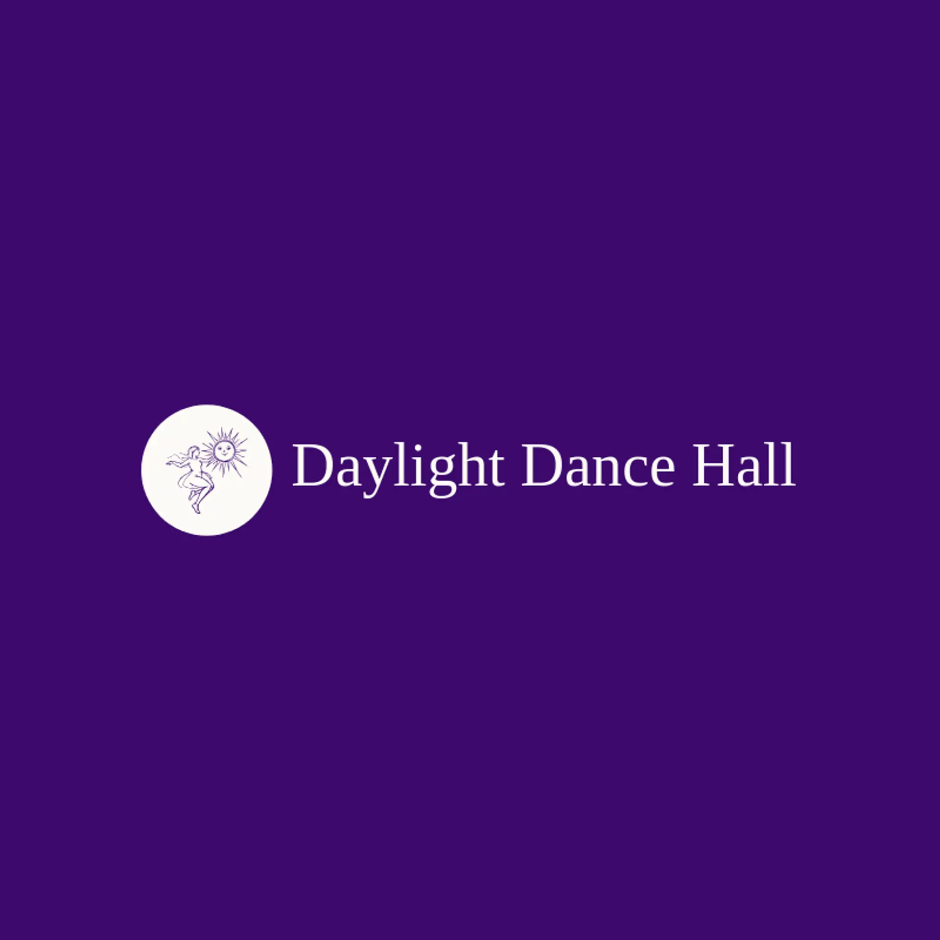 Daylight Dance Hall logo for sunshine