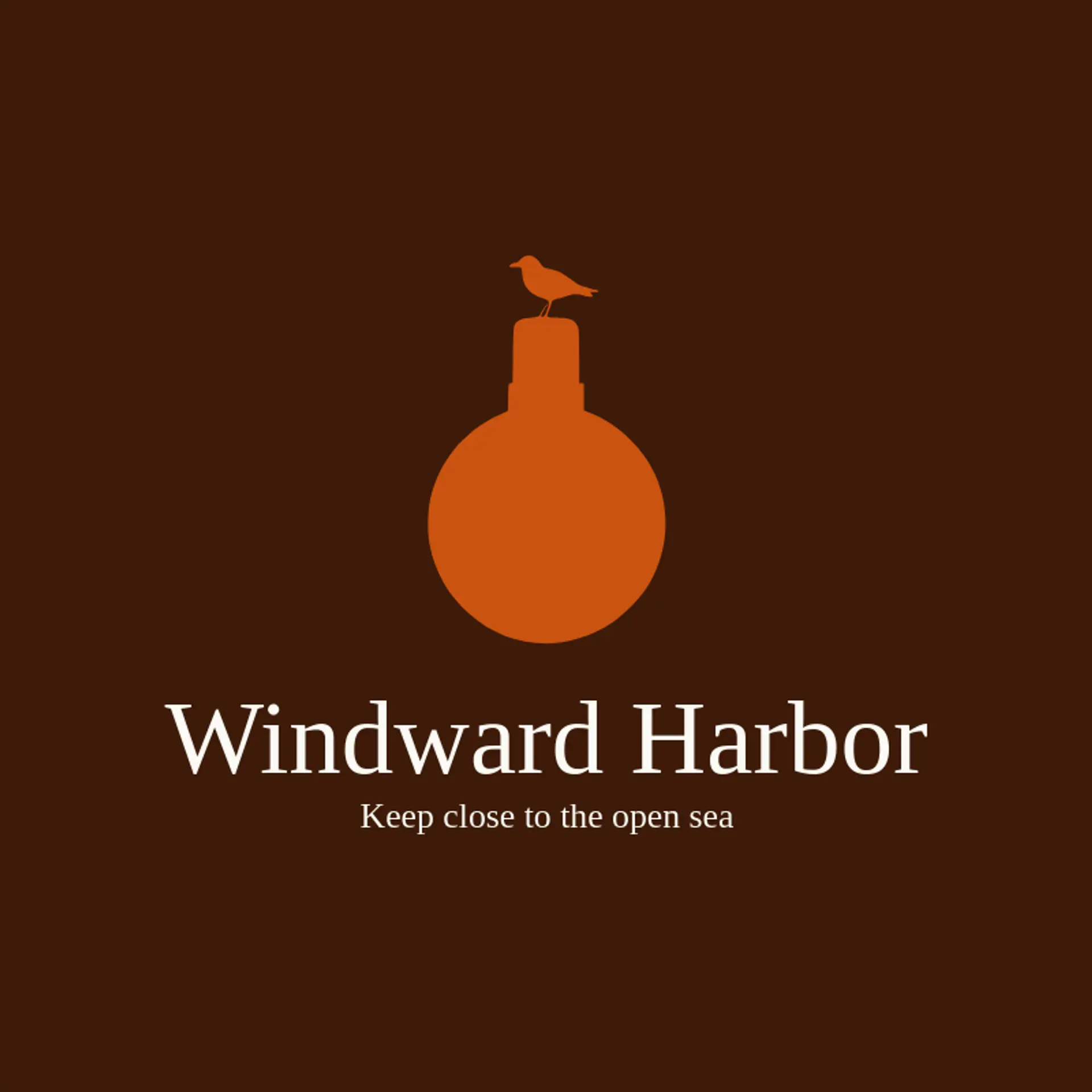 Windward Harbor logo for marina
