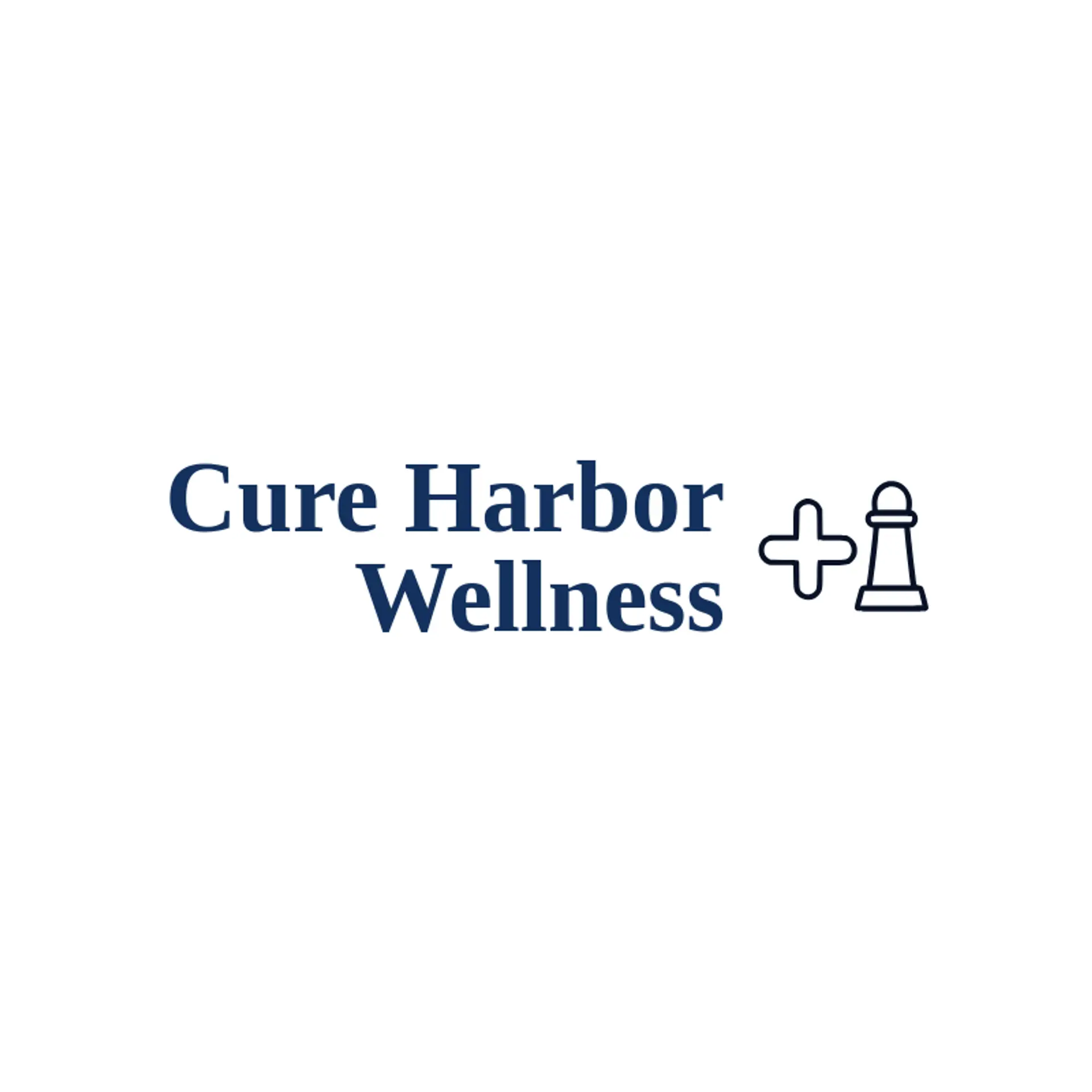 Cure Harbor Wellness logo for cure