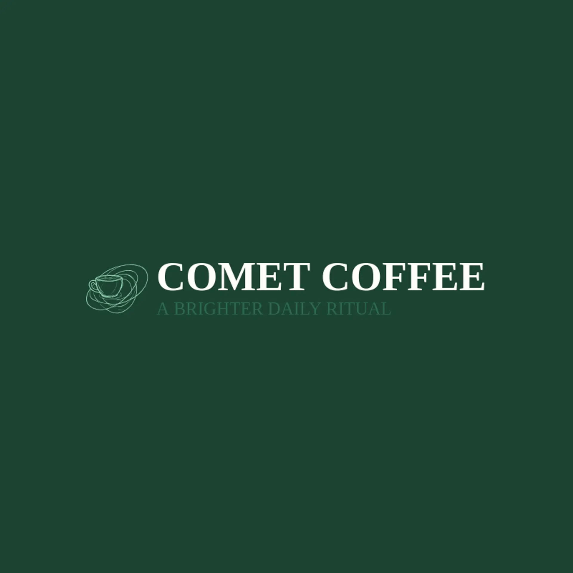 Comet Coffee logo for orbit