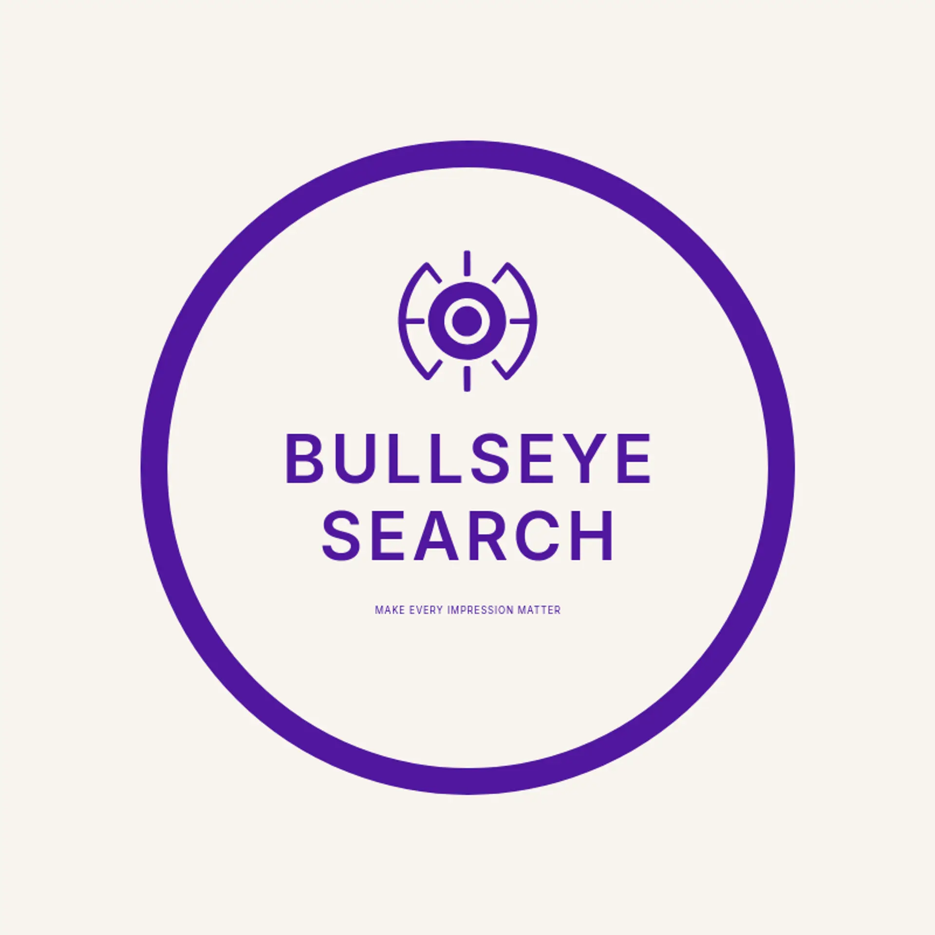 Bullseye Search logo for seo