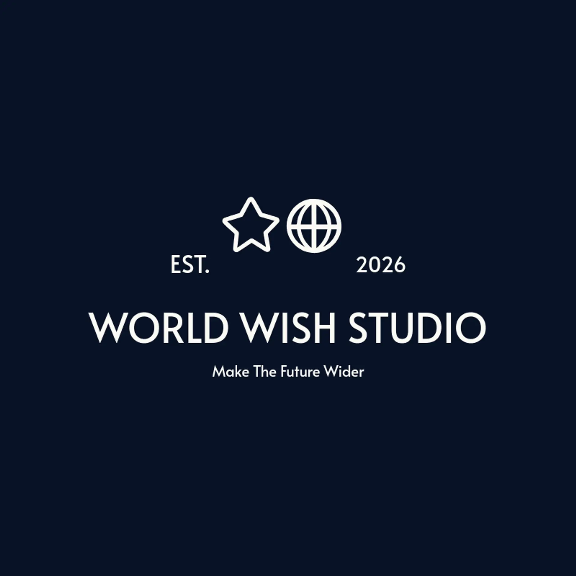 World Wish Studio logo for globe