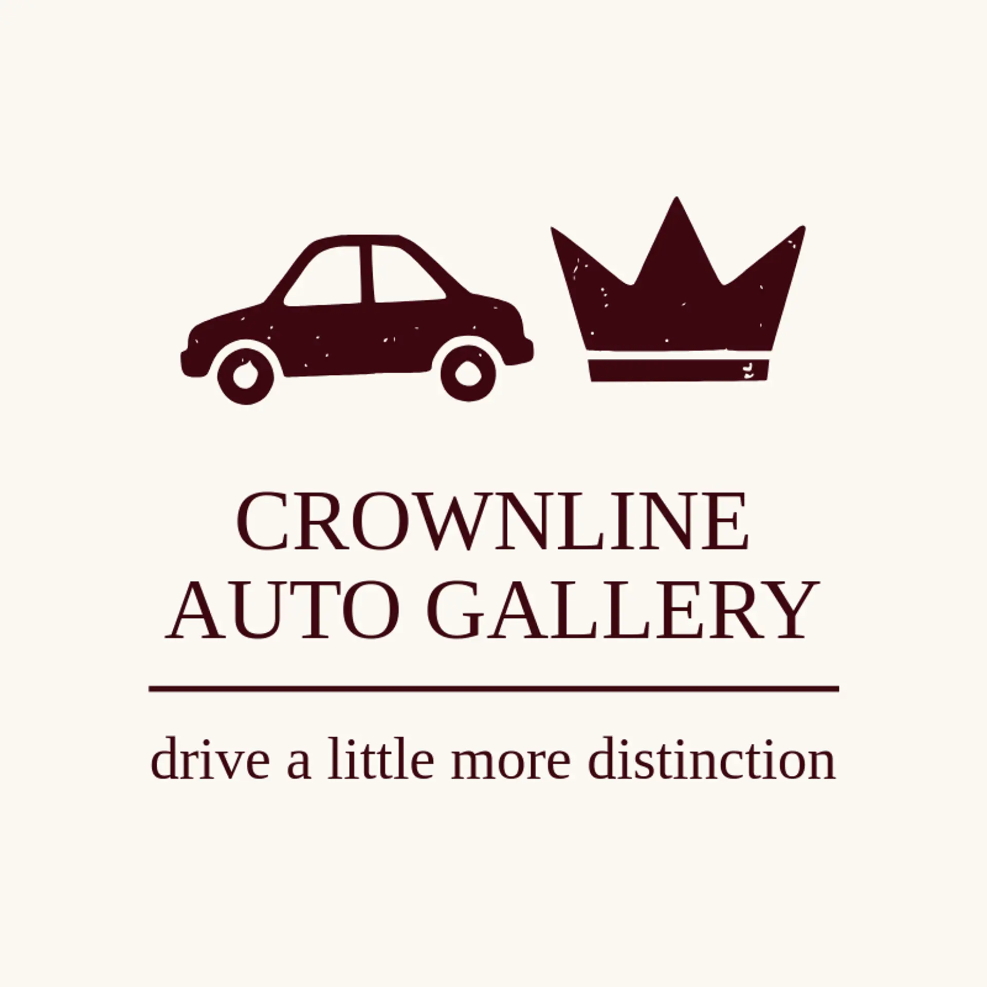 Crownline Auto Gallery logo for car dealer
