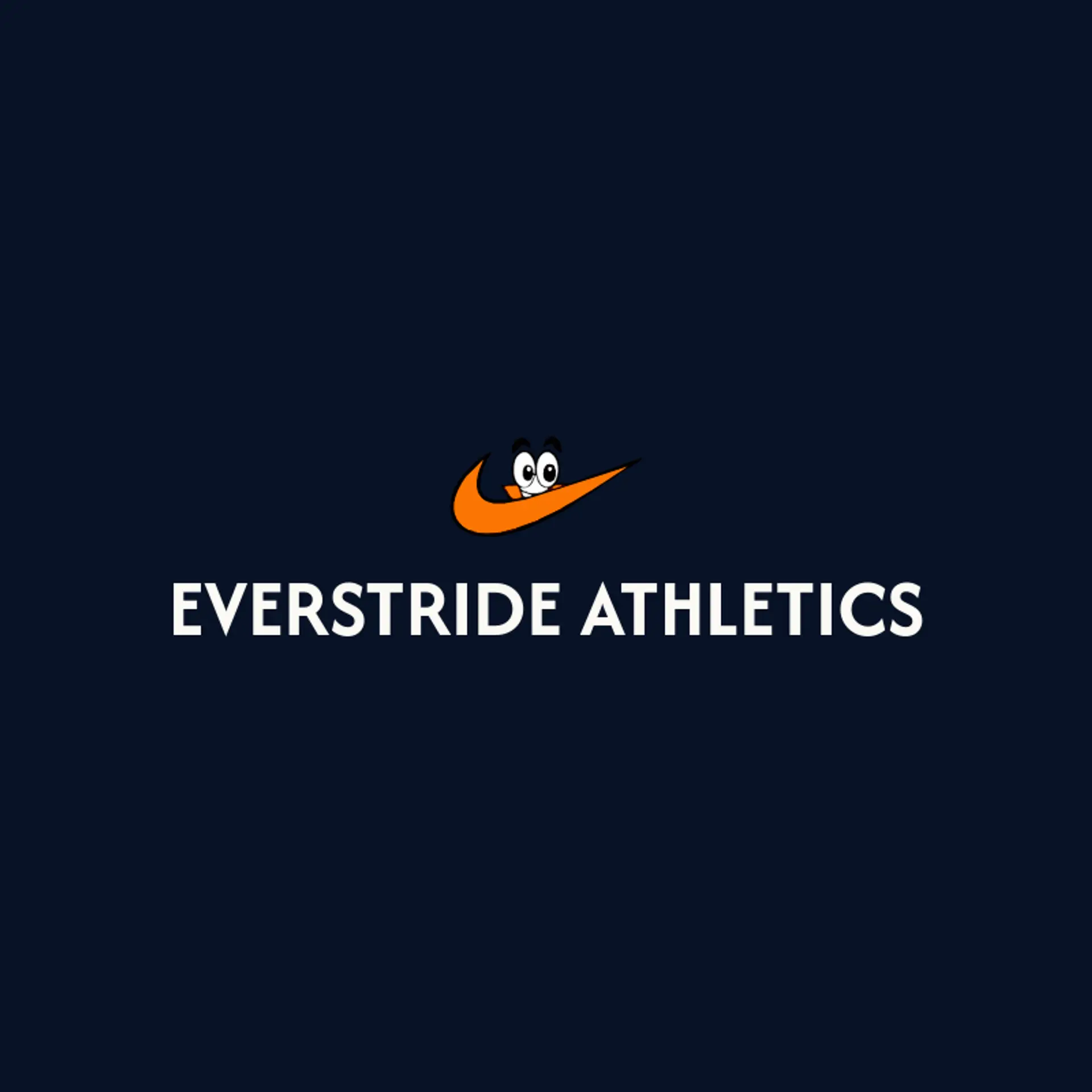 Everstride Athletics logo for swoosh
