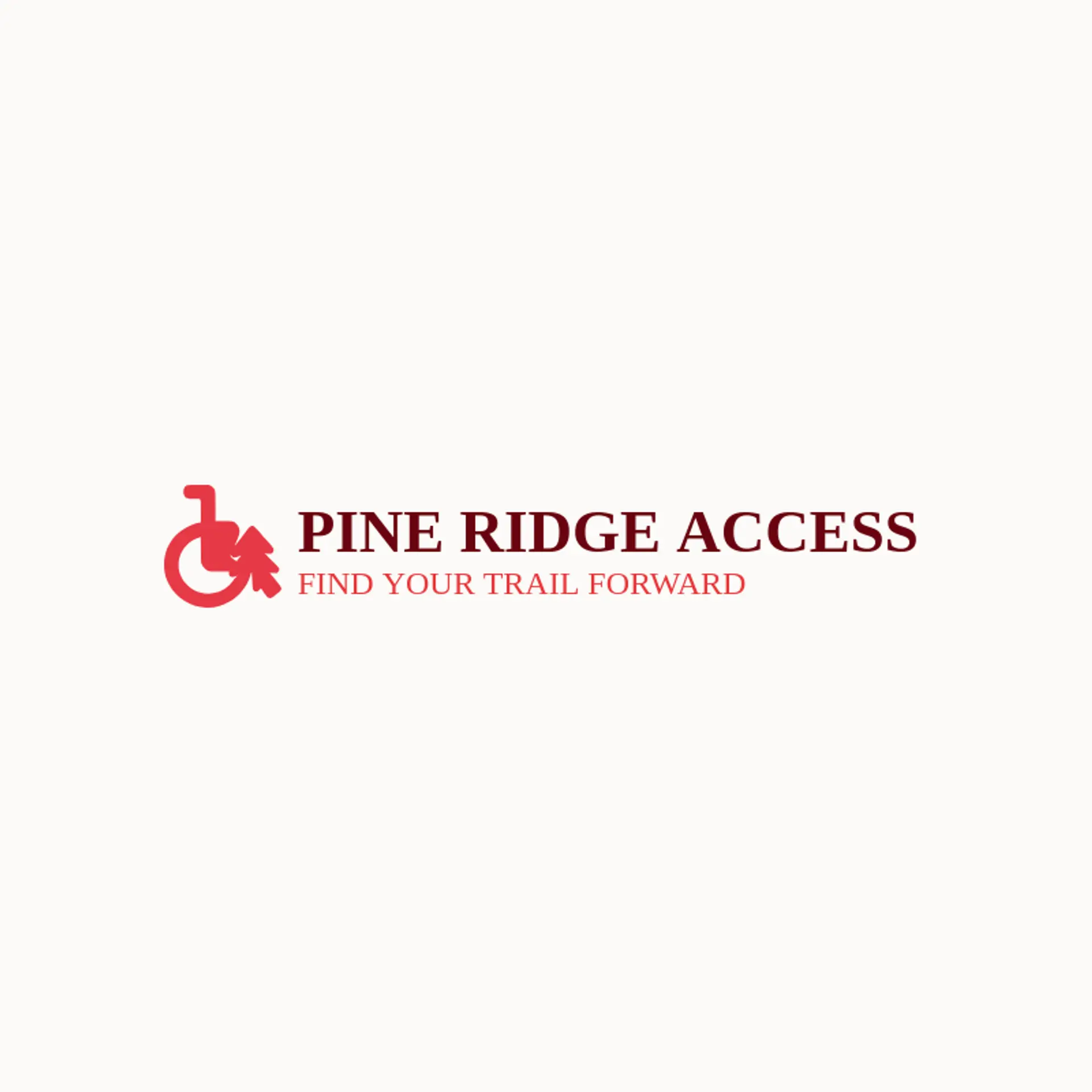 Pine Ridge Access logo for wheelchair