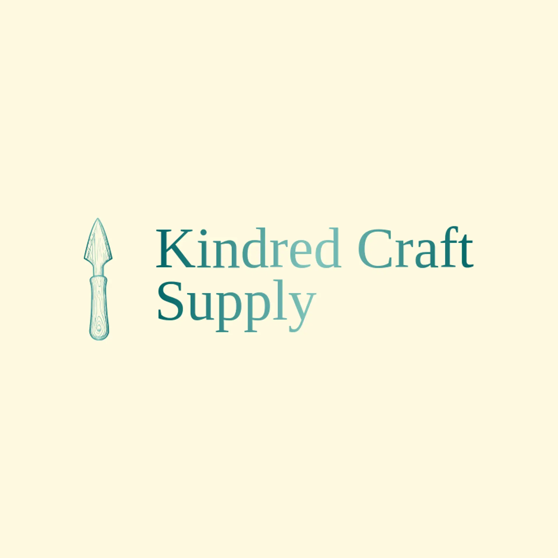 Kindred Craft Supply logo for tools