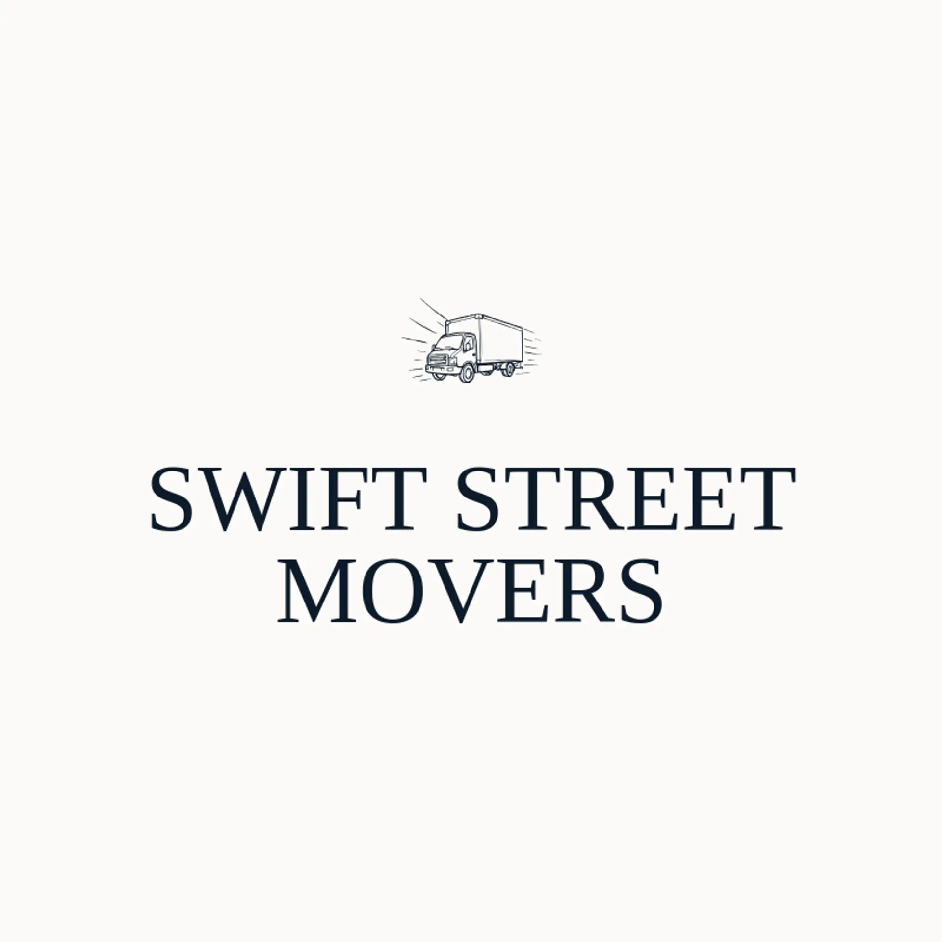 Swift Street Movers logo for box truck