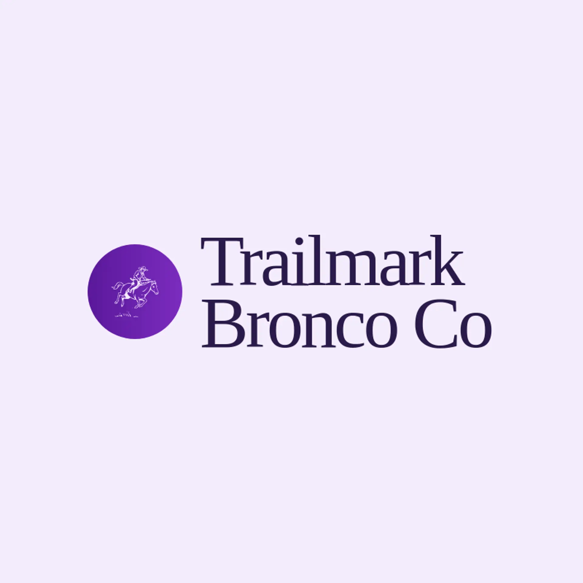 Trailmark Bronco Co logo for bronco
