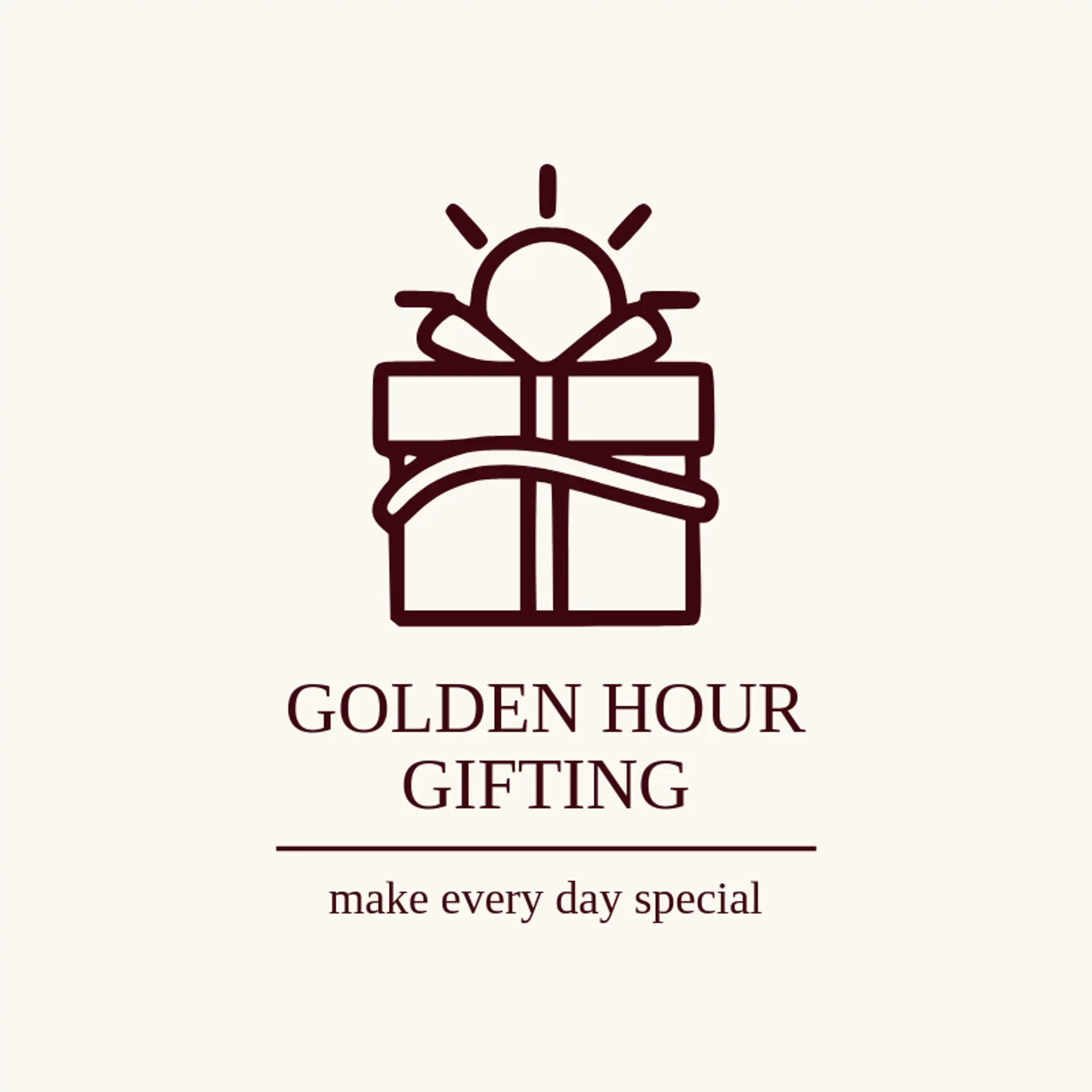 Golden Hour Gifting logo for gift