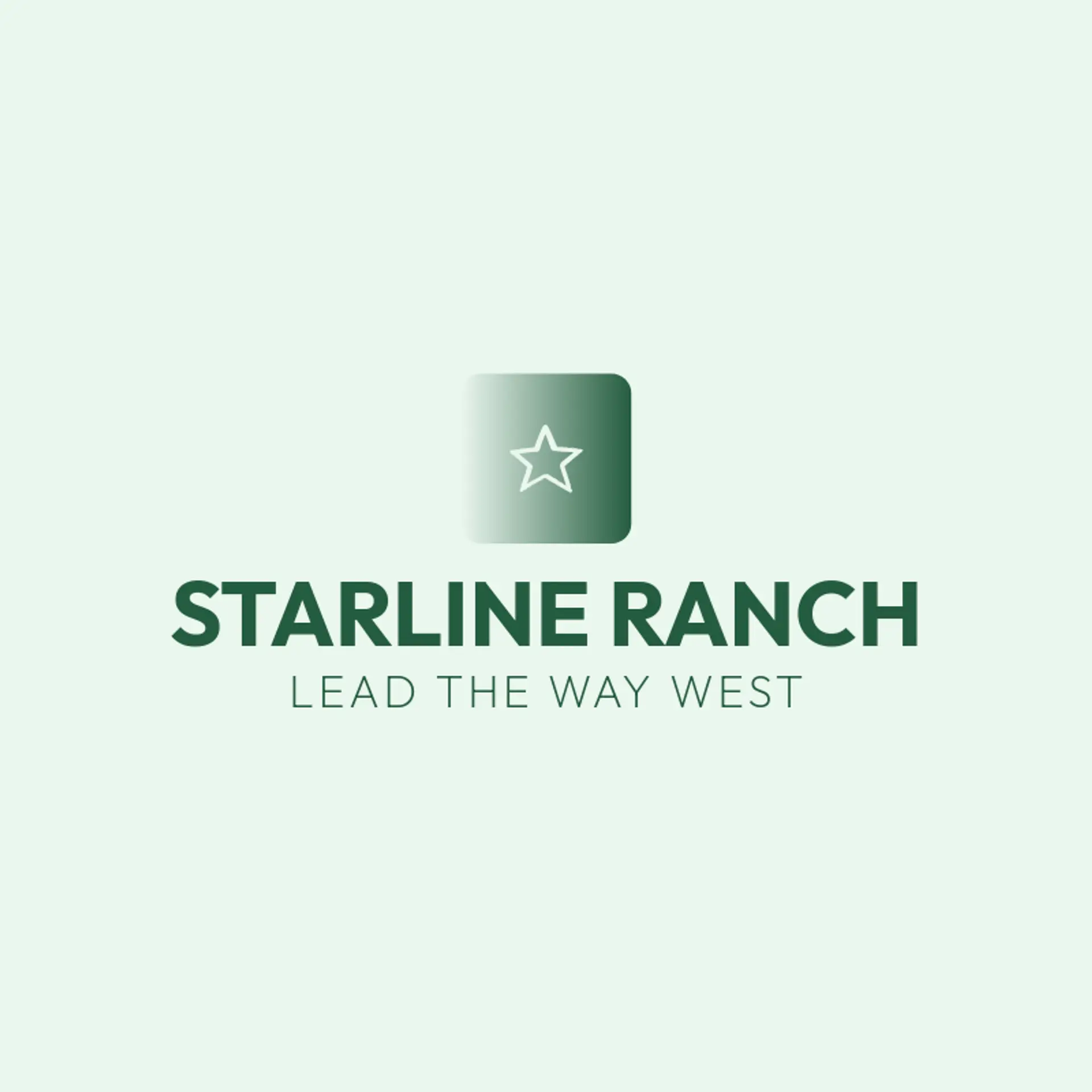 Starline Ranch logo for cowboy