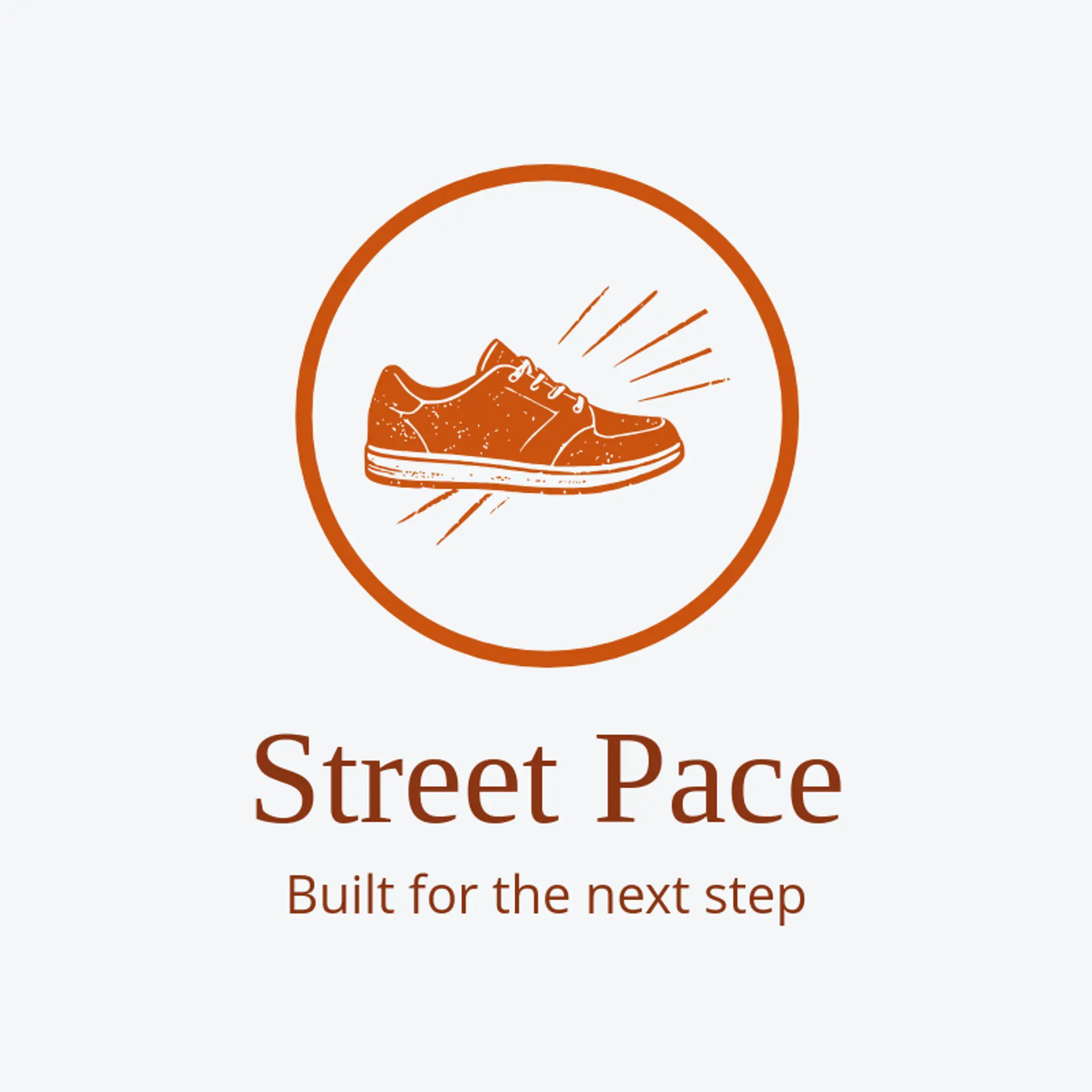 Street Pace logo for clothes