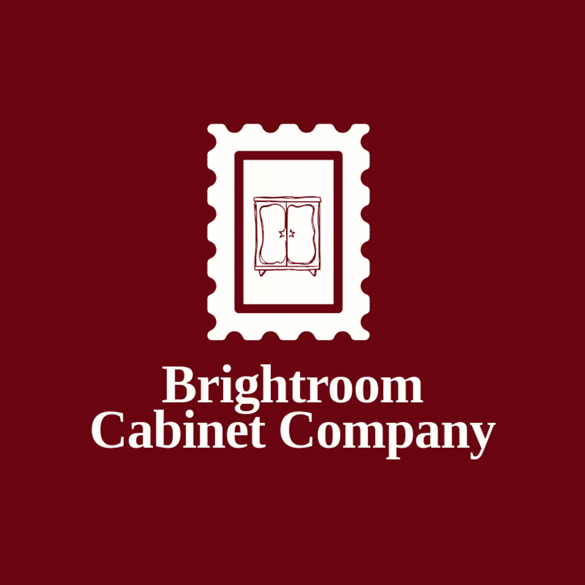 Brightroom Cabinet Company logo for cabinet