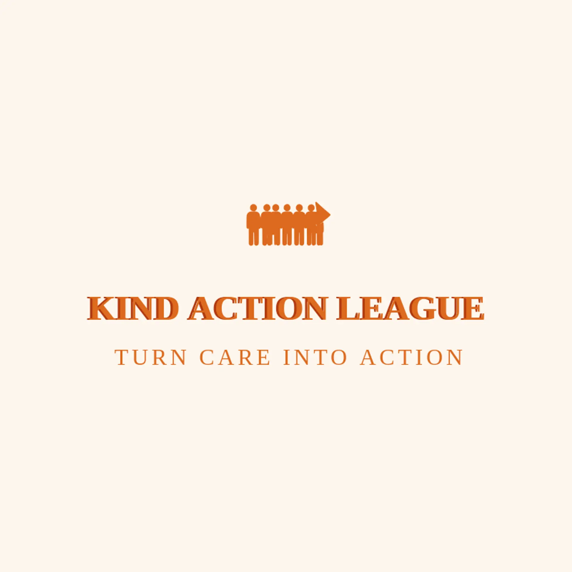 Kind Action League logo for volunteer