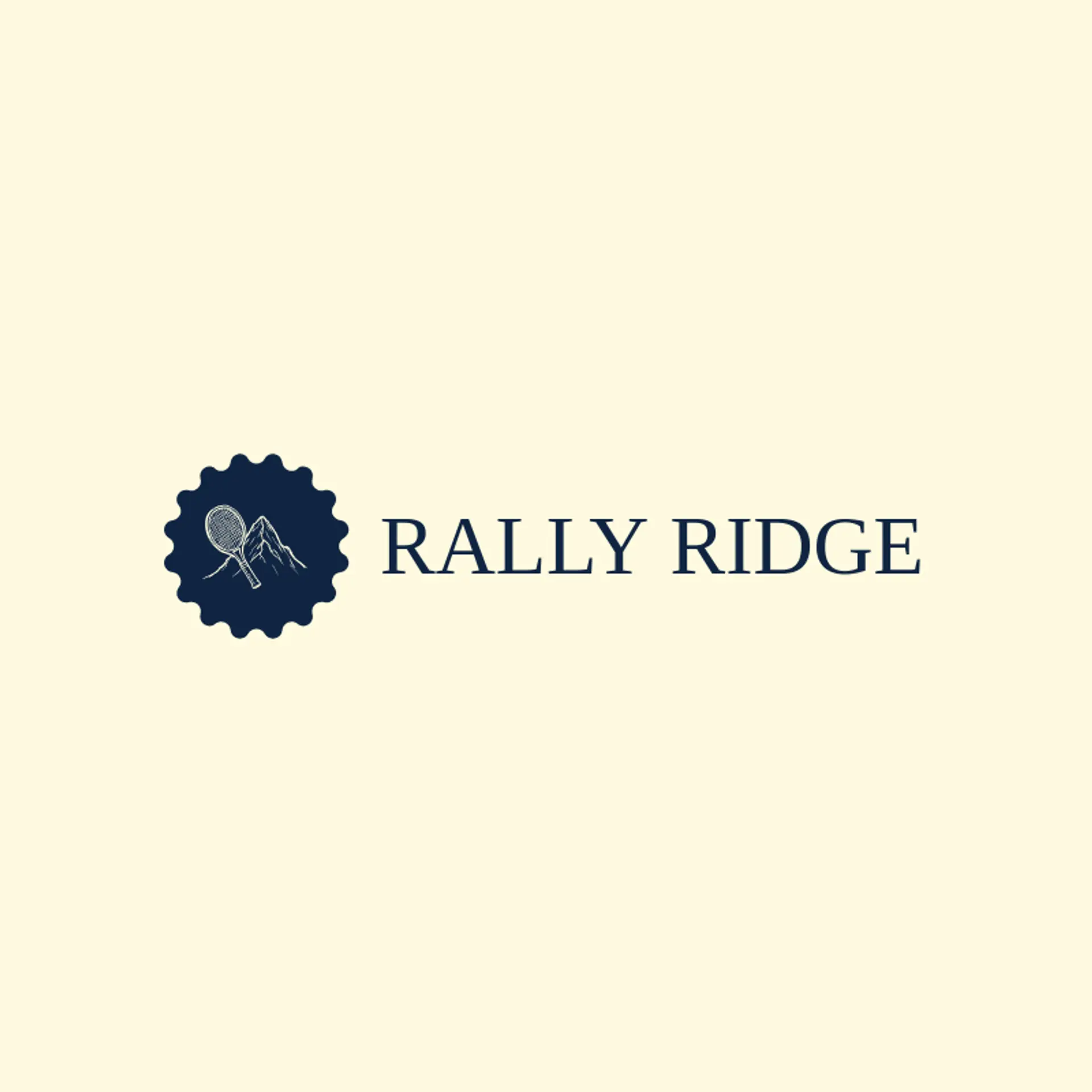 Rally Ridge logo for sports team