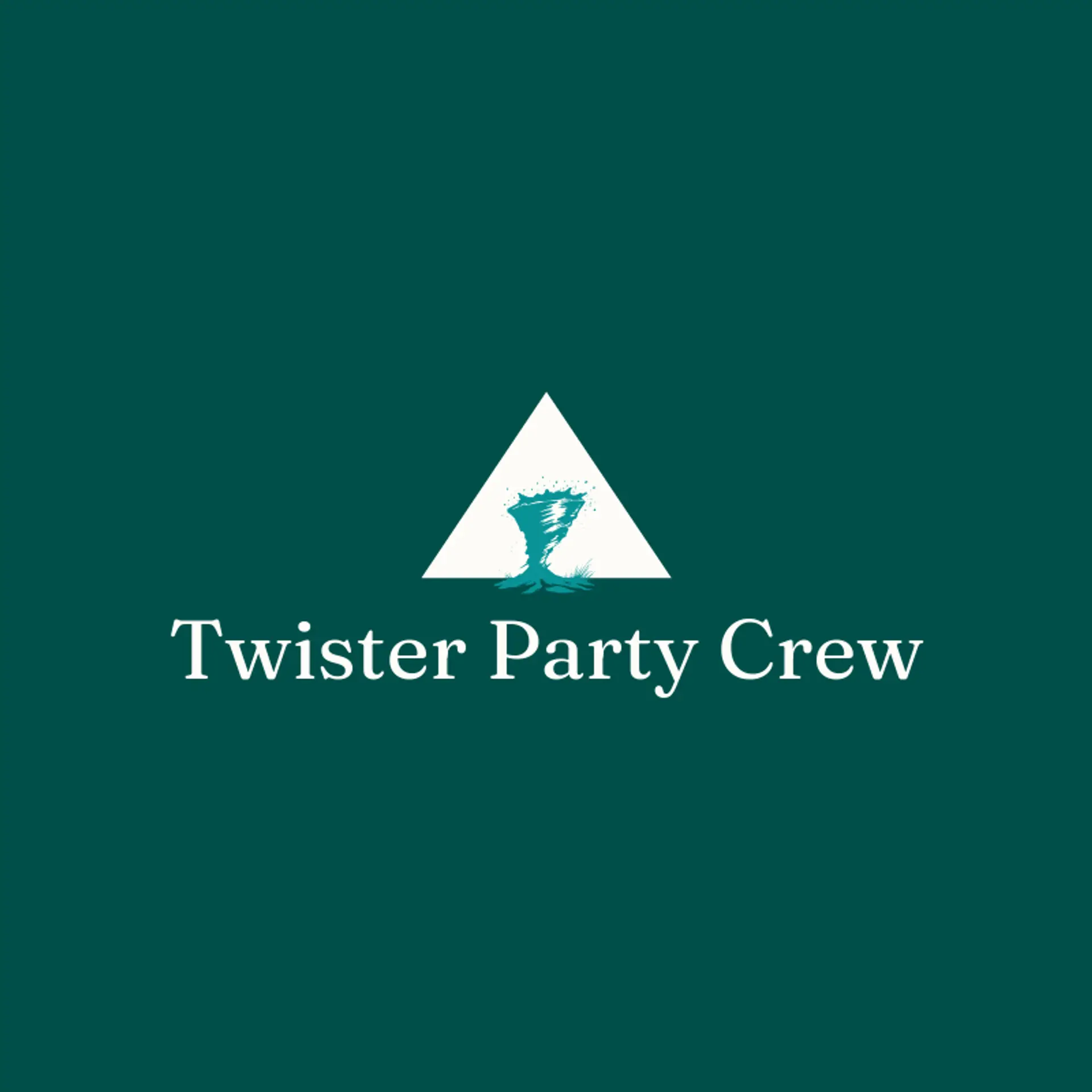 Twister Party Crew logo for twister