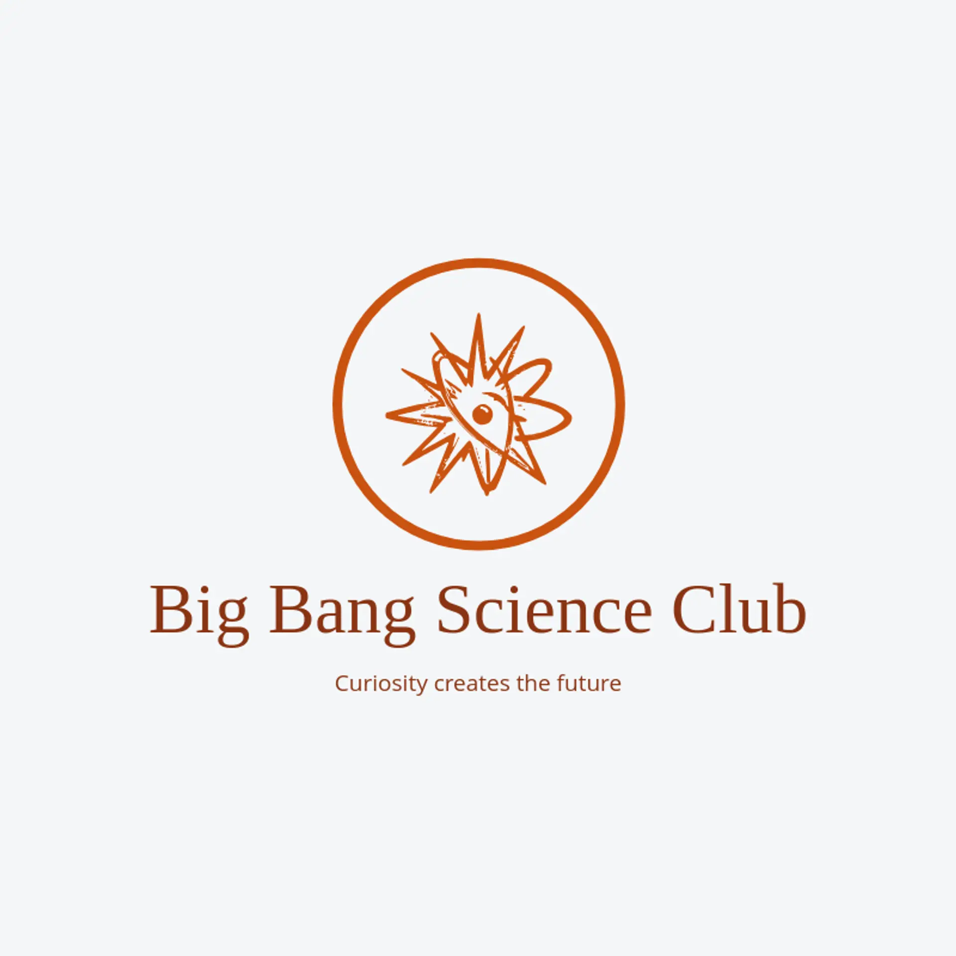 Big Bang Science Club logo for explosion