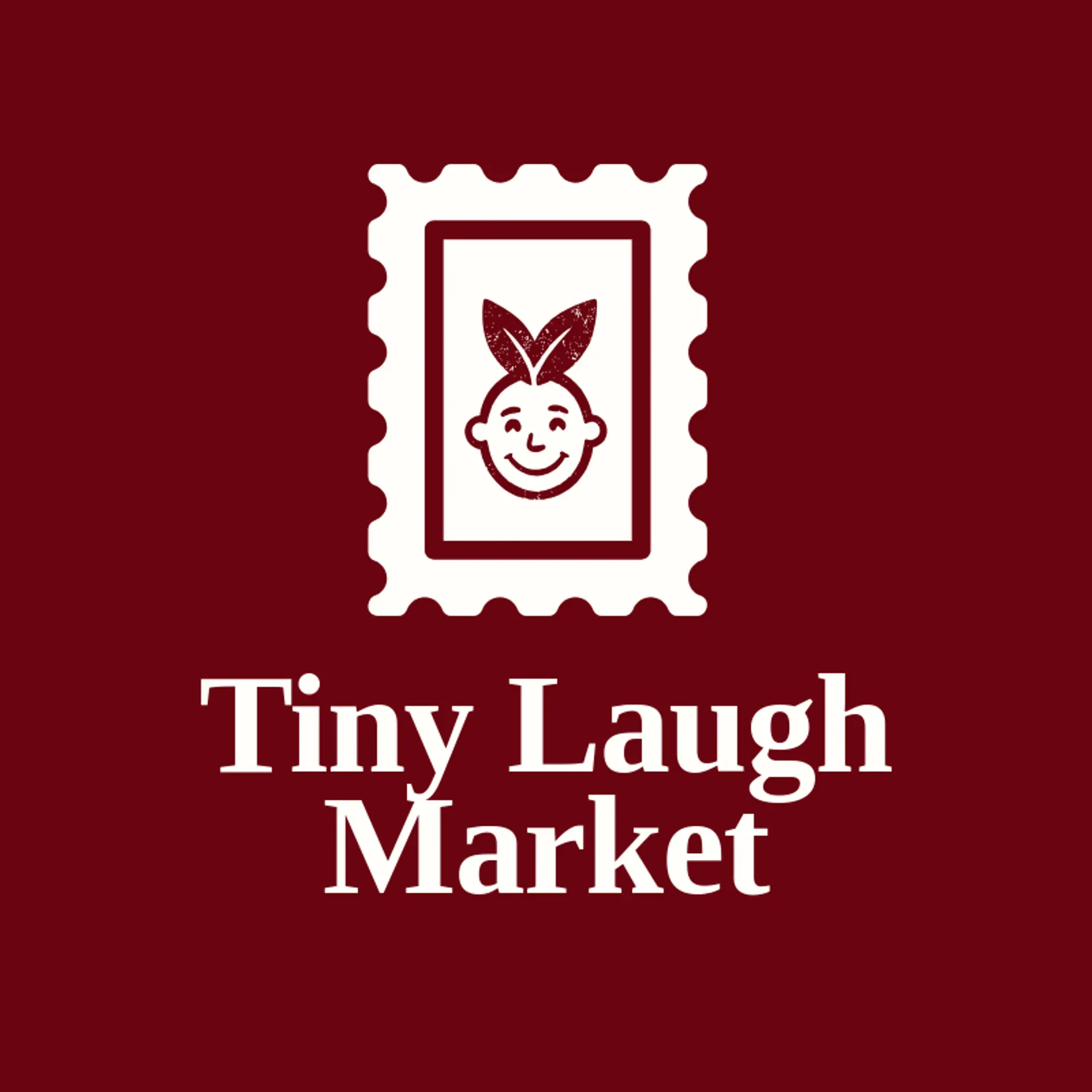 Tiny Laugh Market logo for emoji
