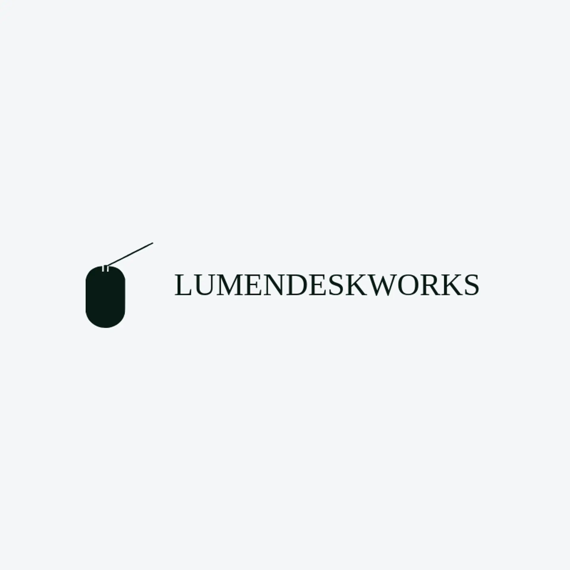 Lumen Desk Works logo for mouse